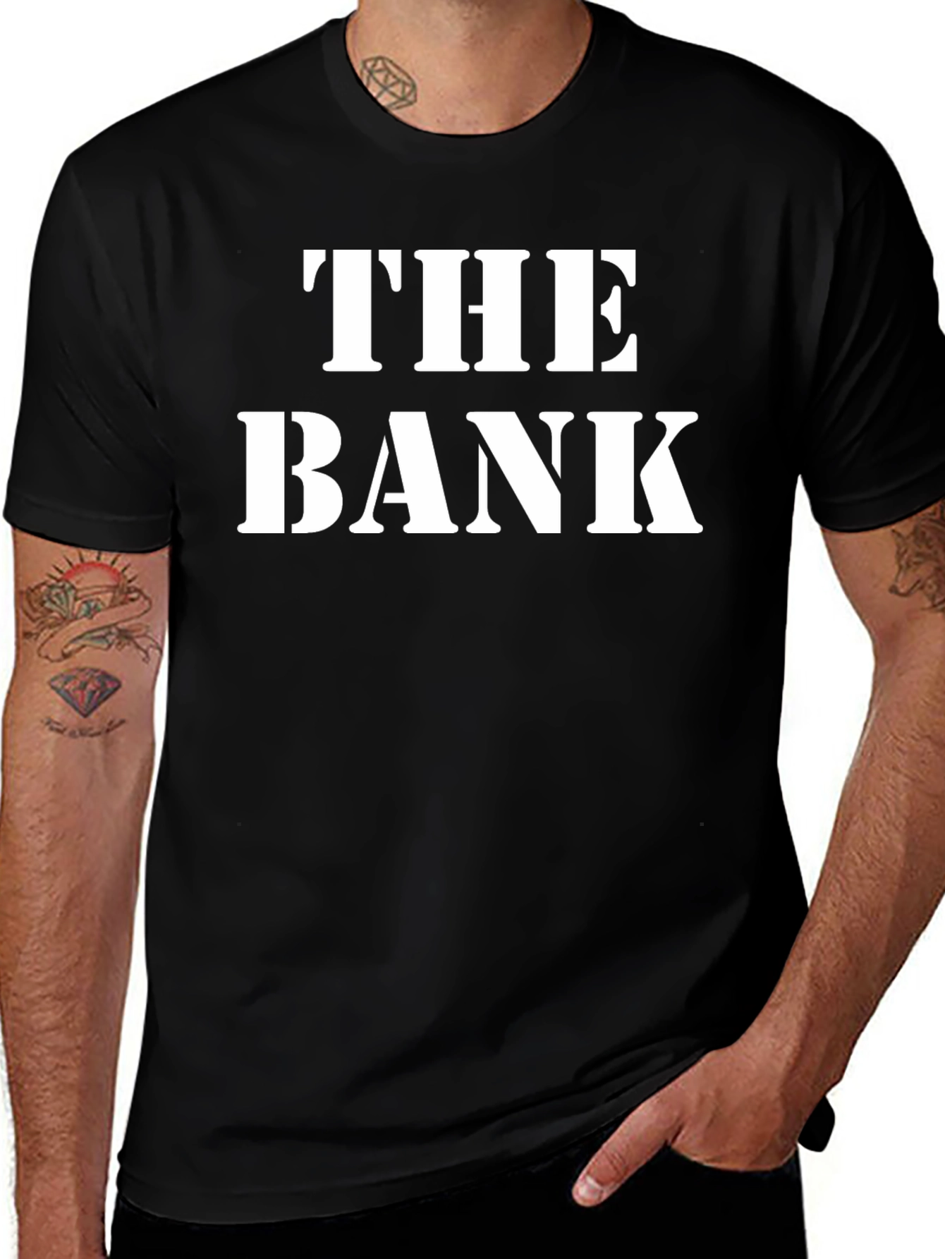 The Bank Graphic T-Shirt - Bold Statement Tee