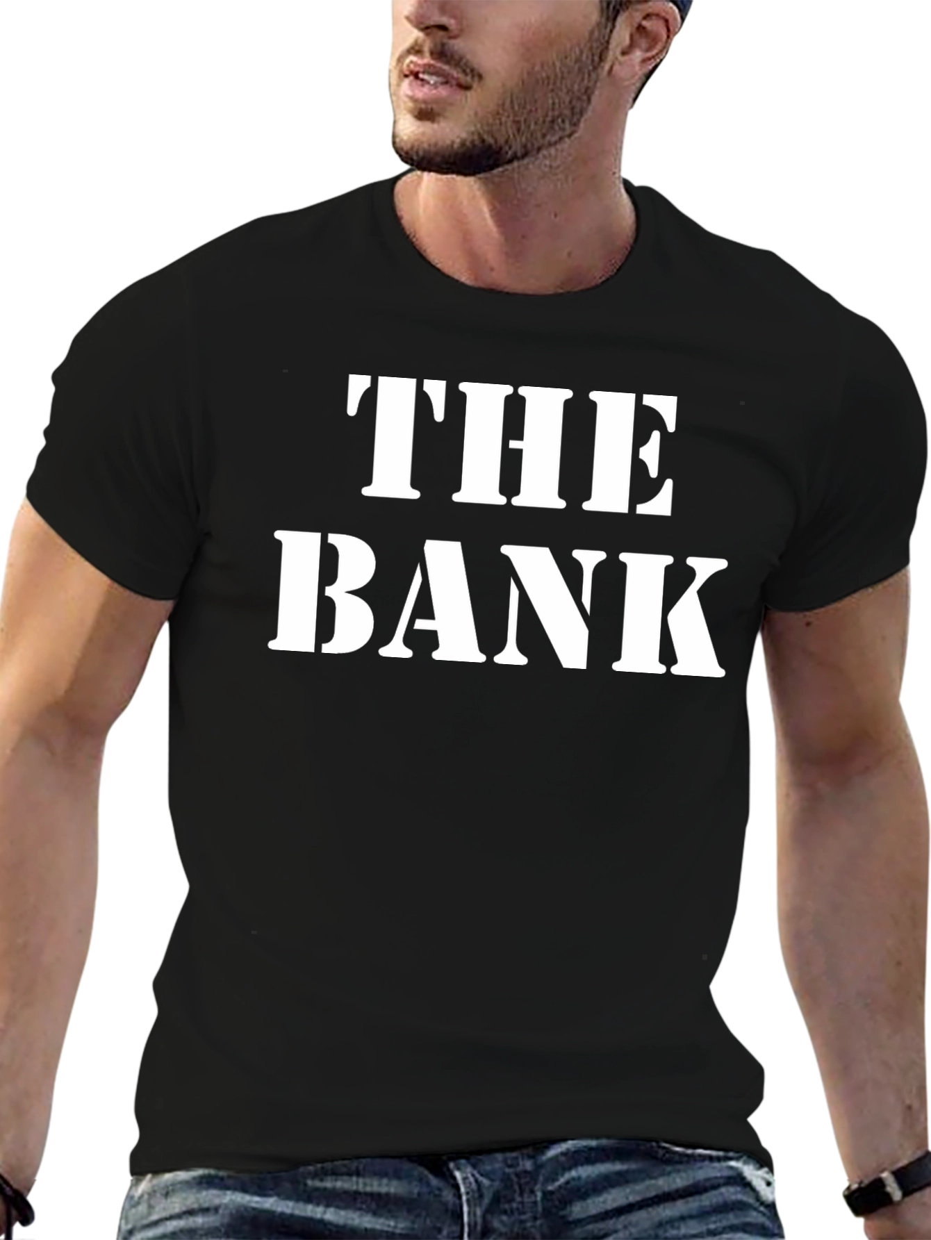 The Bank Graphic T-Shirt - Bold Statement Tee