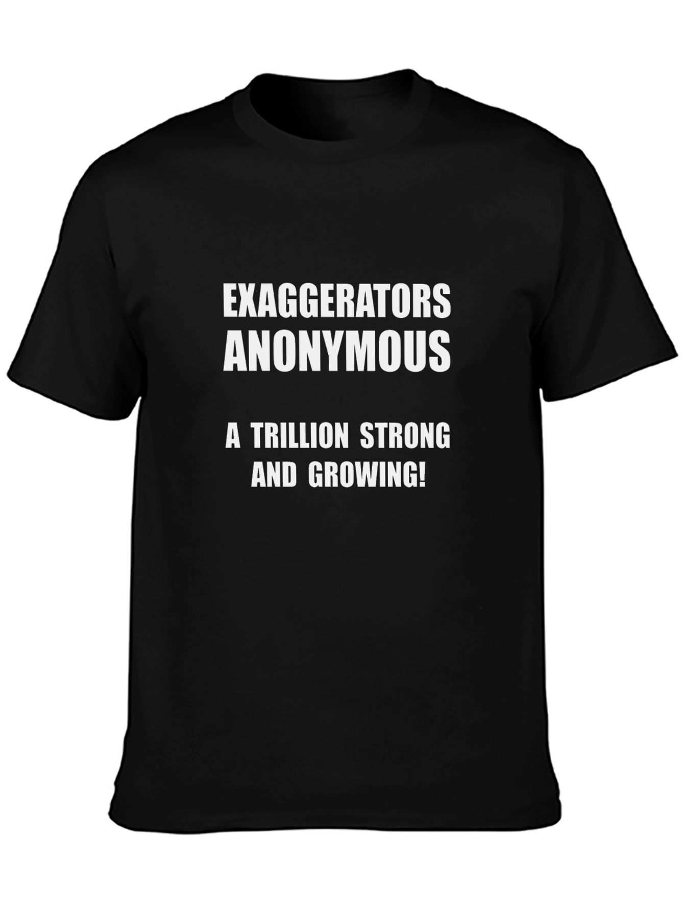 Exaggerators Anonymous Black T-Shirt