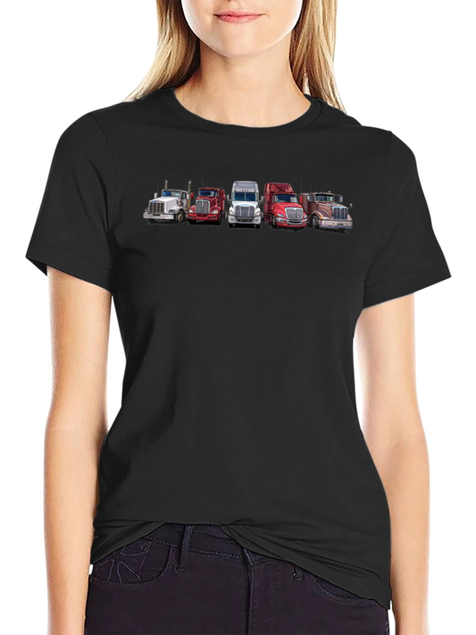 Truck Graphic Black T-Shirt