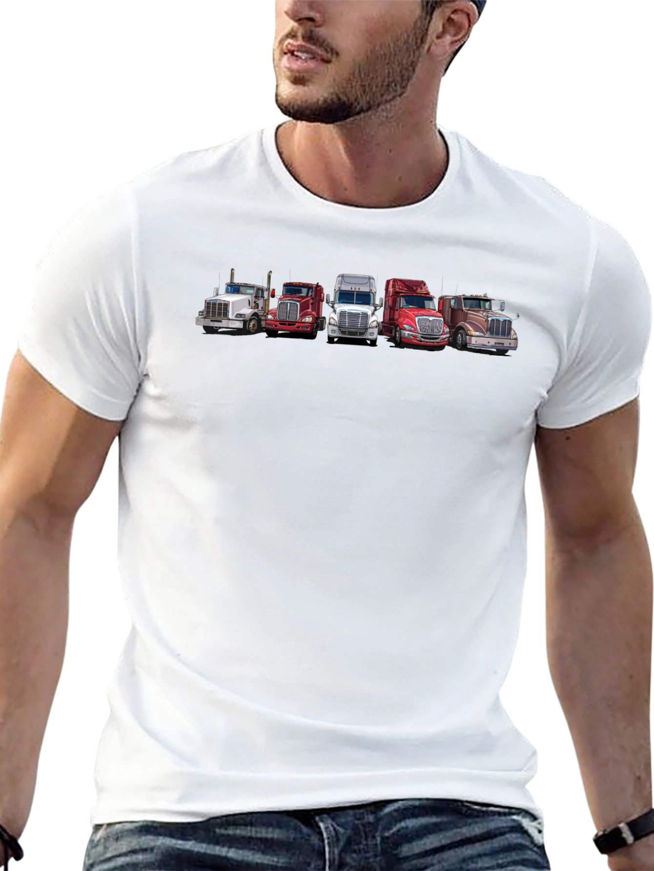 Truck Graphic Black T-Shirt