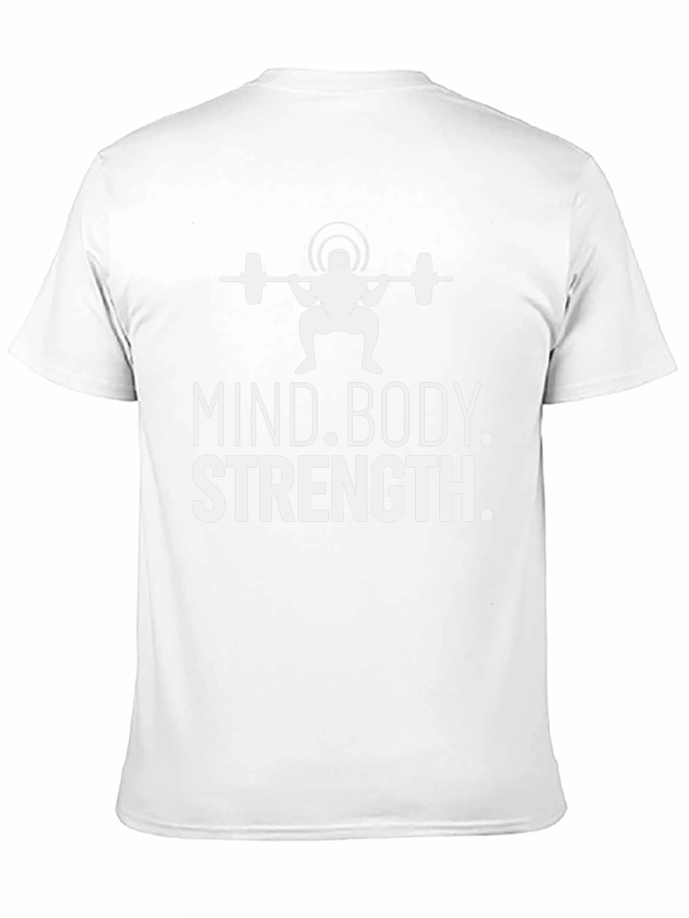 Mind Body Strength Weightlifting T-Shirt