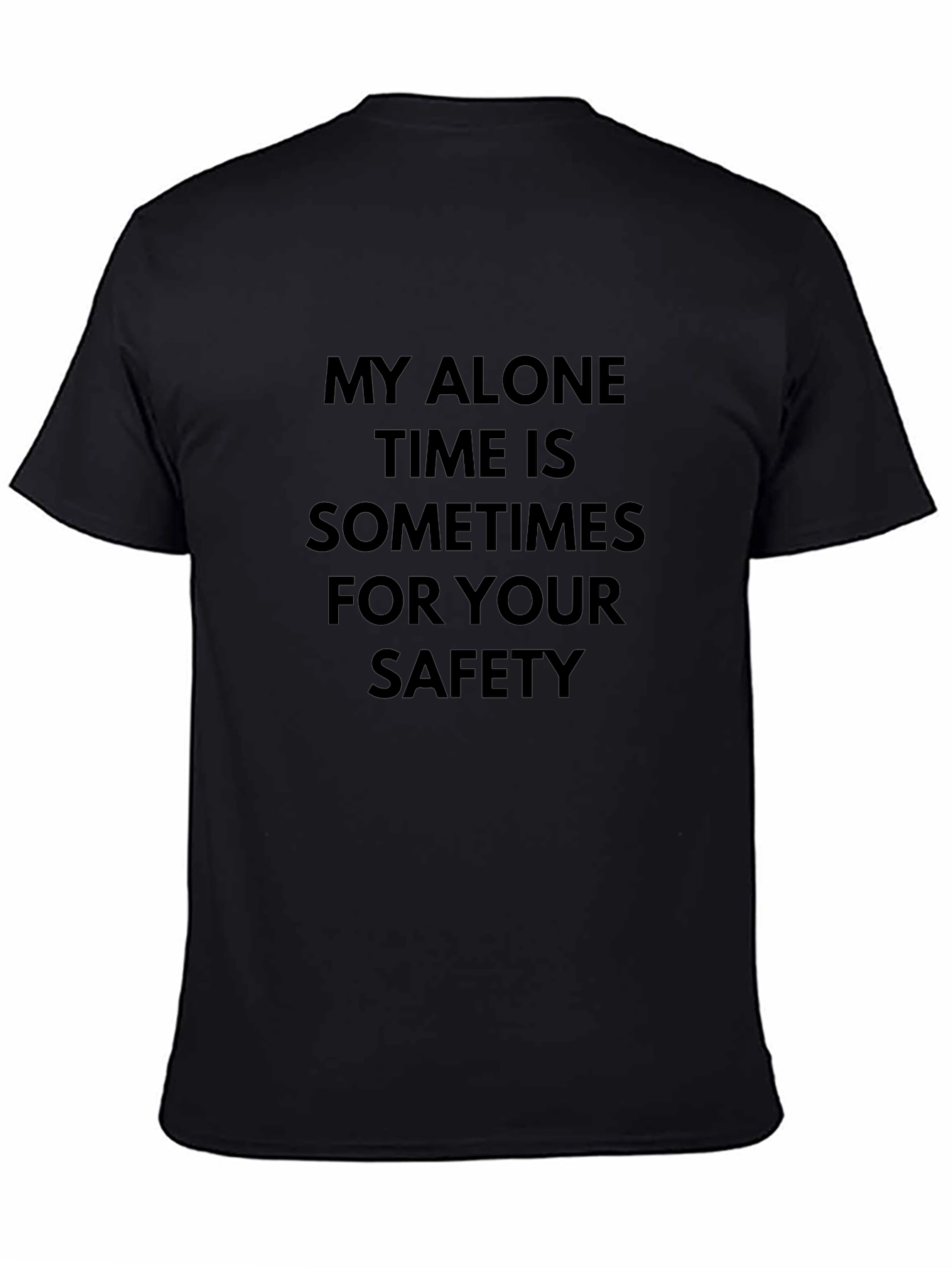Alone Time Safety Graphic T-Shirt