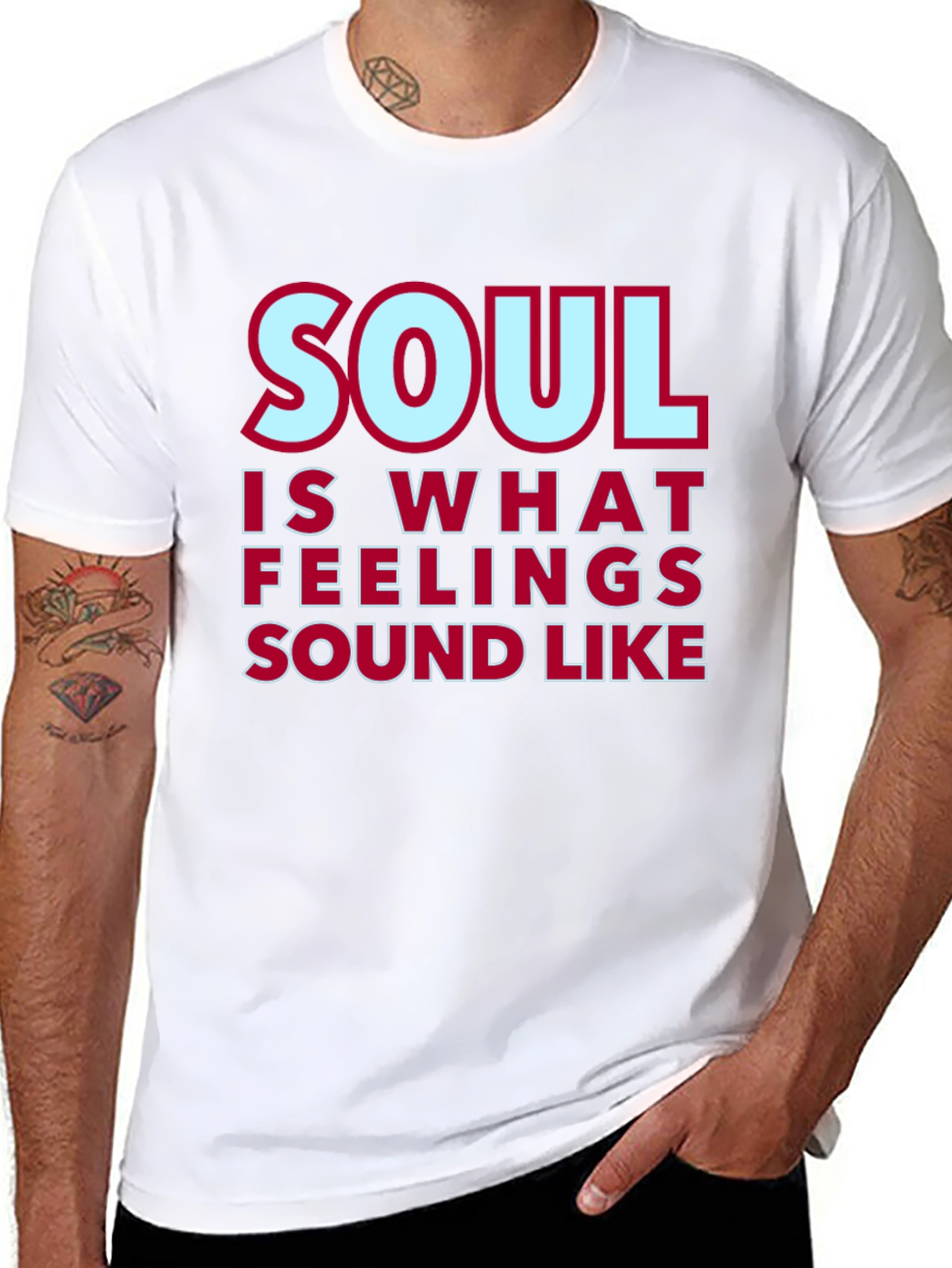 Soul Is What Feelings Sound Like T-Shirt