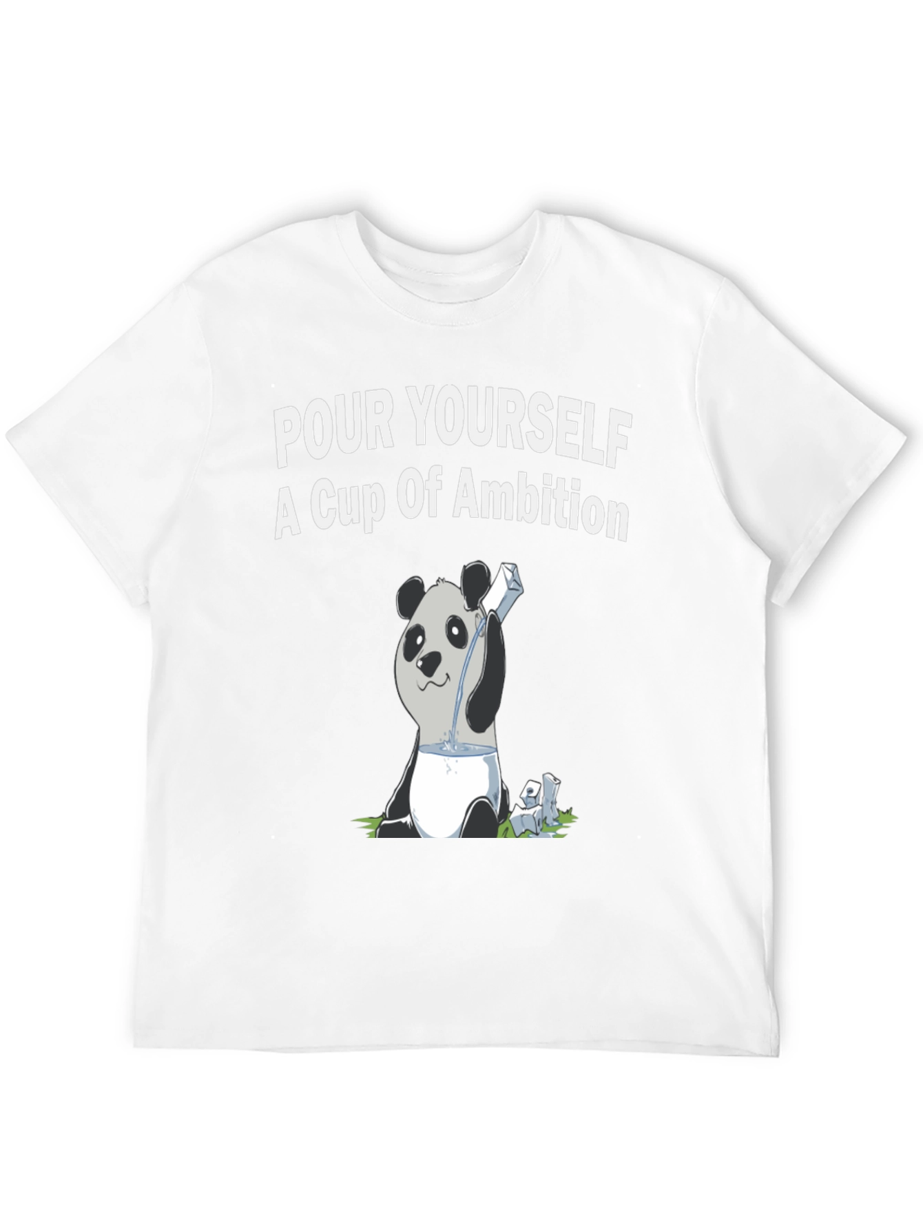 Panda Pour Yourself Ambition Graphic Tee