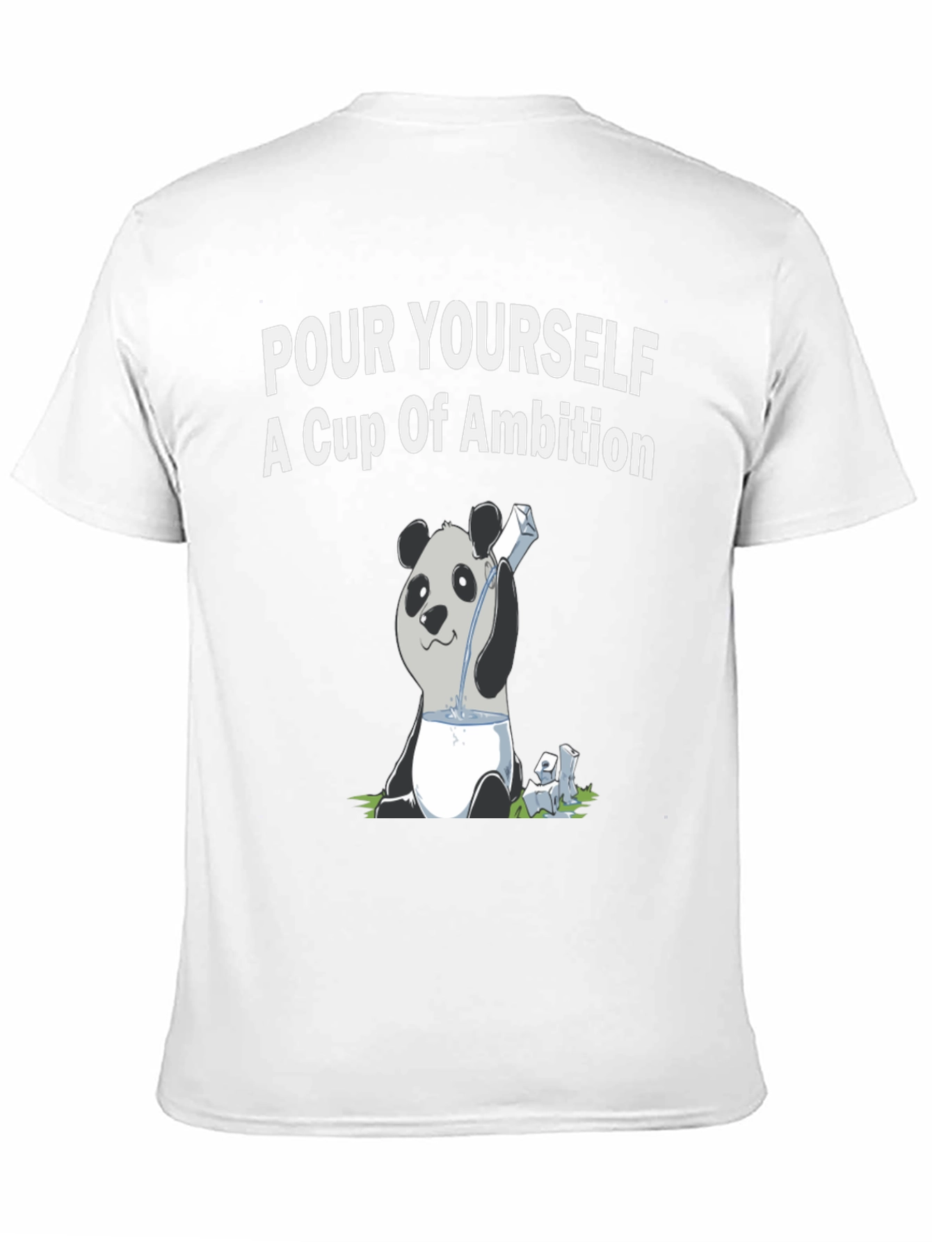 Panda Pour Yourself Ambition Graphic Tee