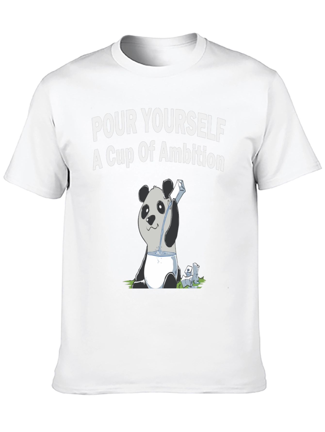 Panda Pour Yourself Ambition Graphic Tee