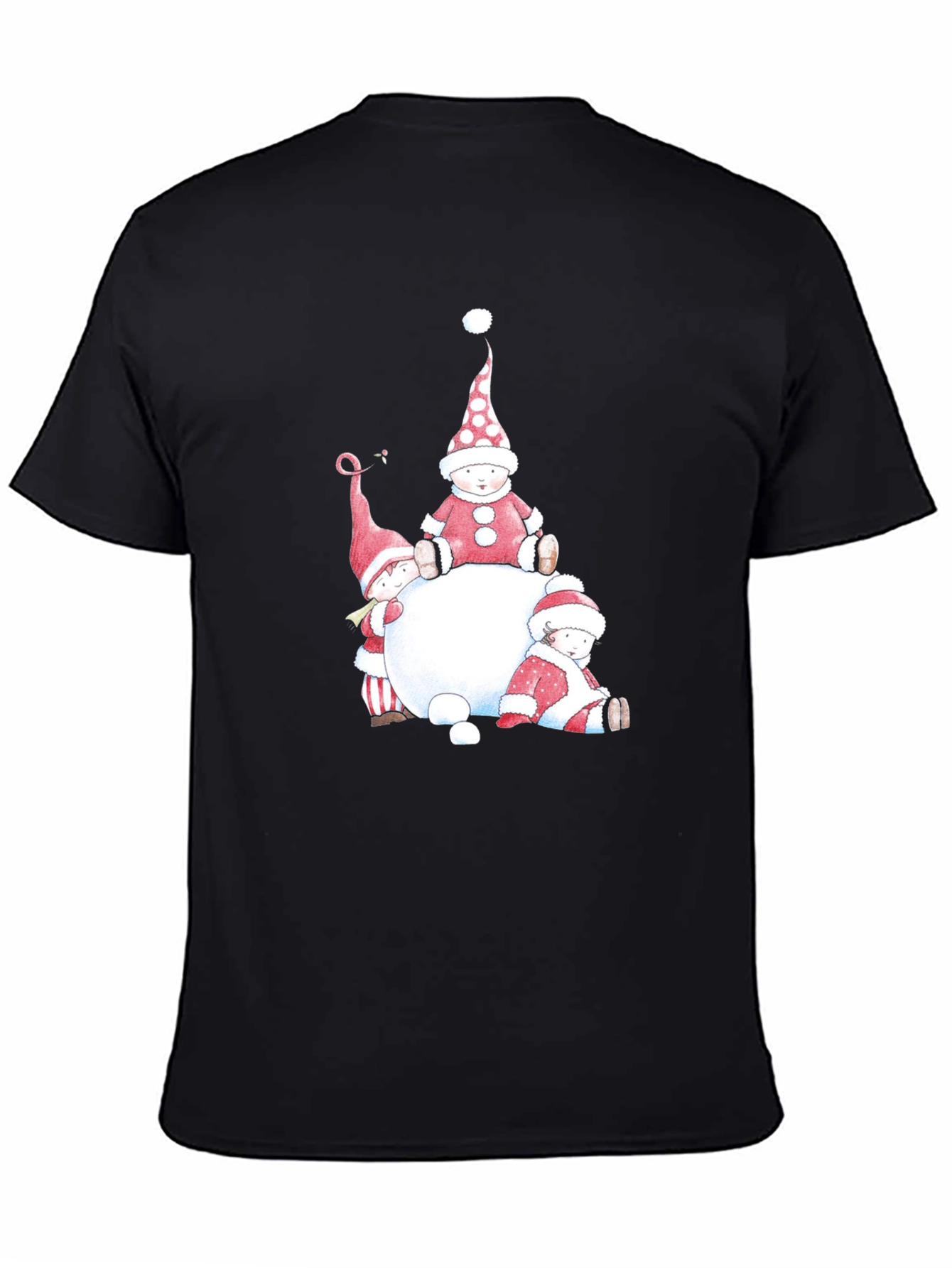 Festive Gnome Crew Neck Tee