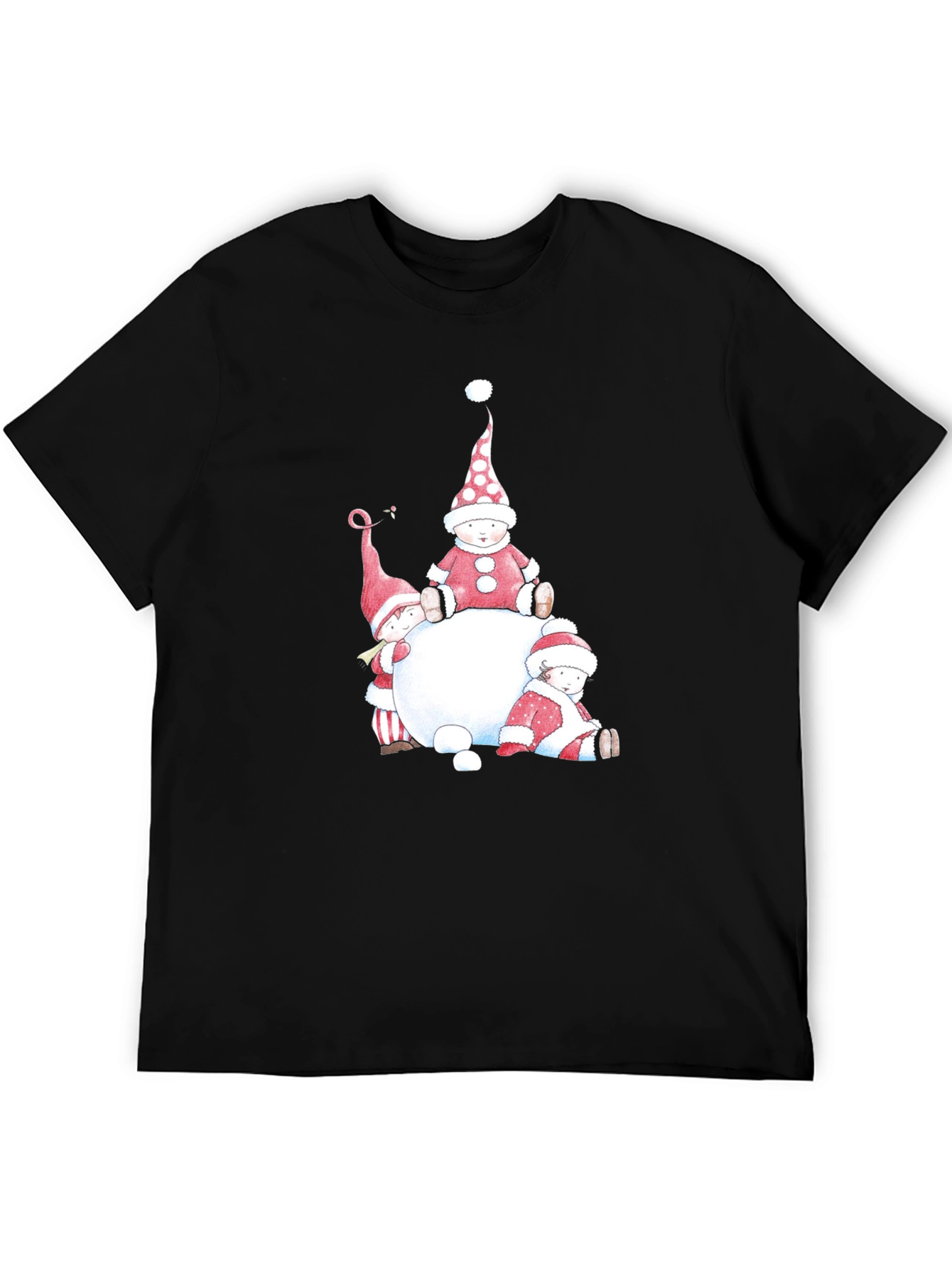 Festive Gnome Crew Neck Tee