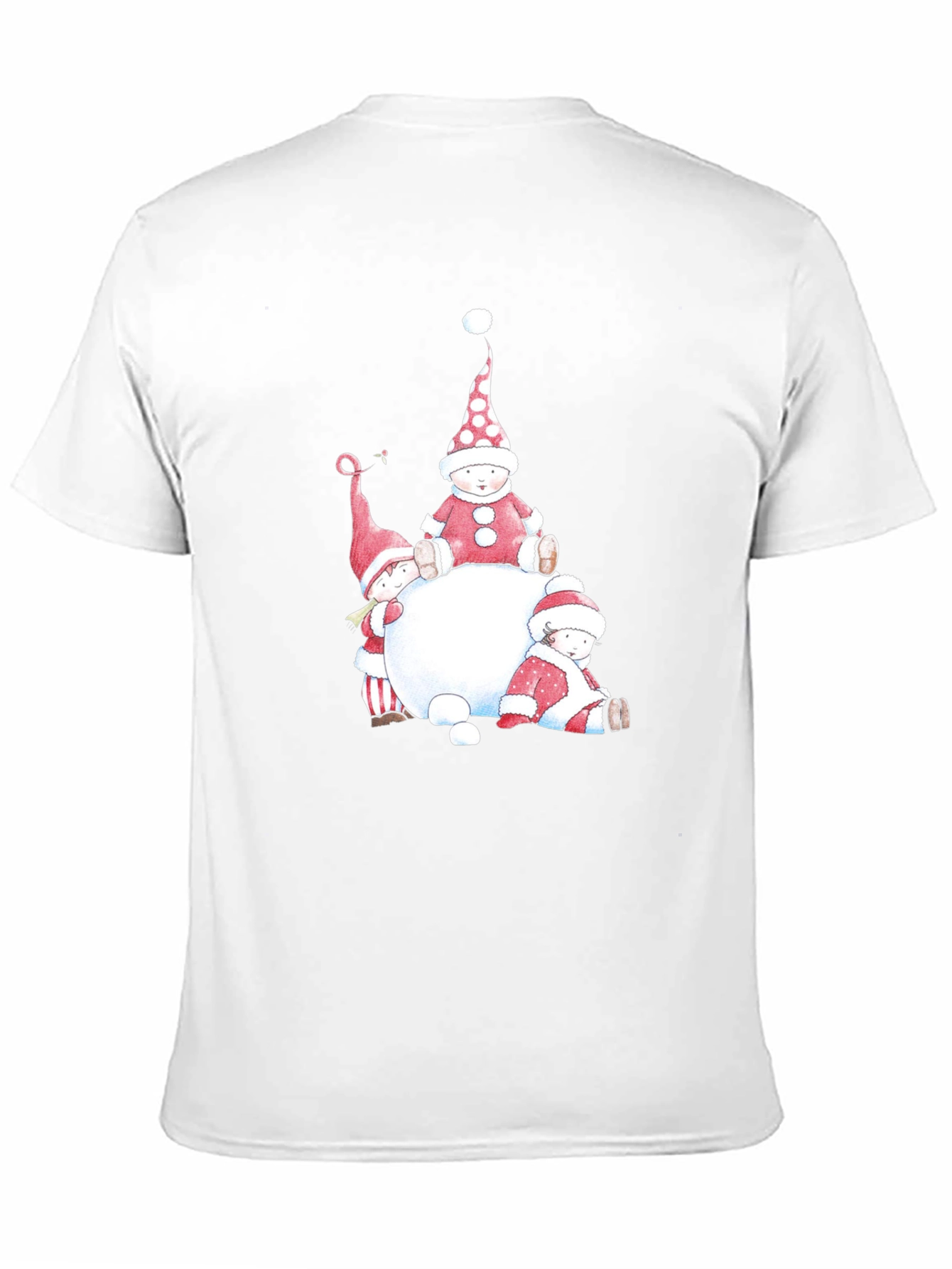 Festive Gnome Crew Neck Tee