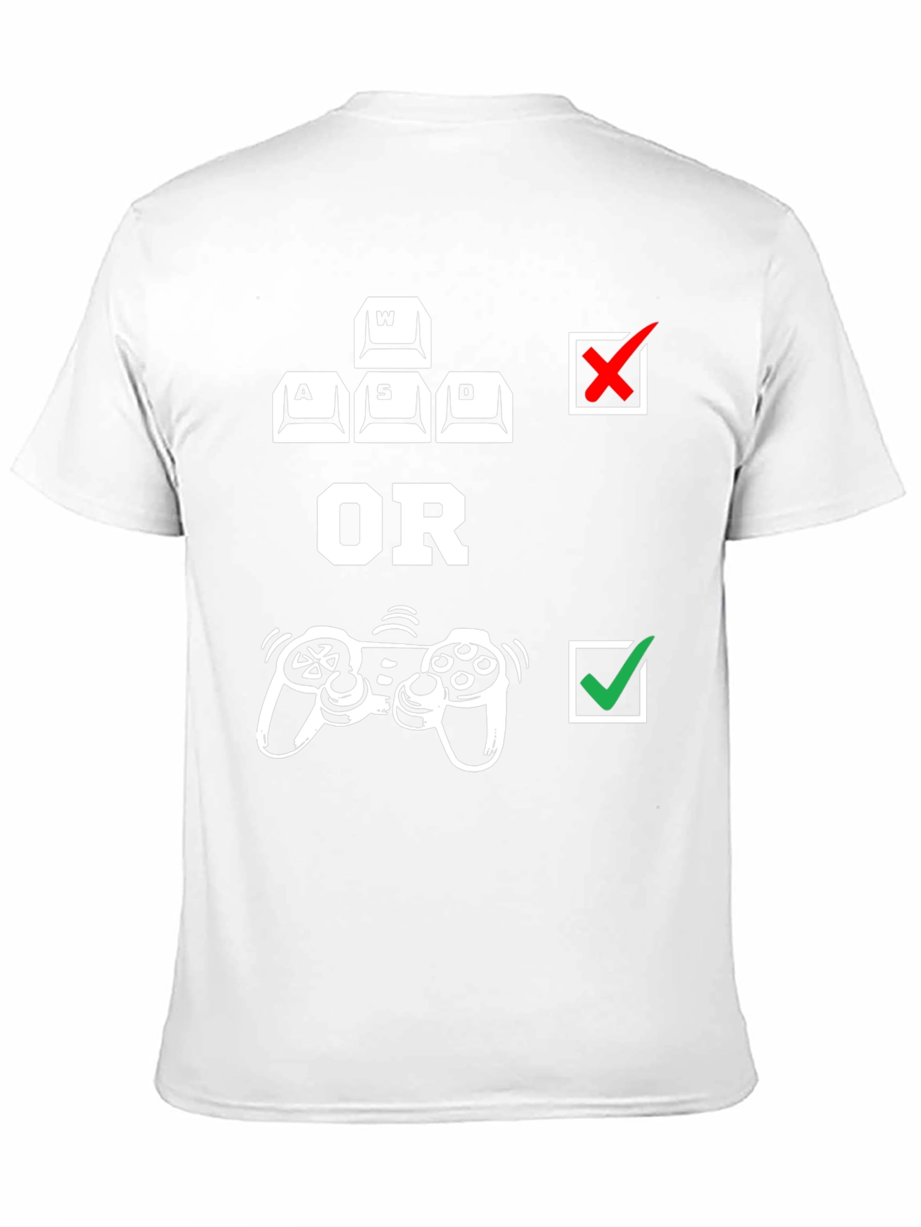 Keyboard or Controller Gamer T-Shirt