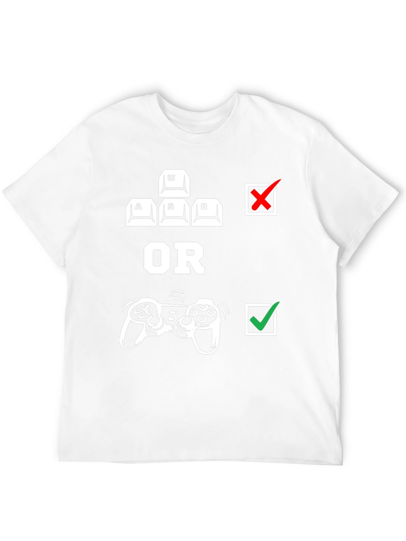 Keyboard or Controller Gamer T-Shirt