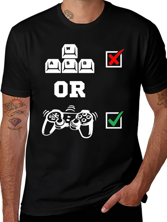 Keyboard or Controller Gamer T-Shirt