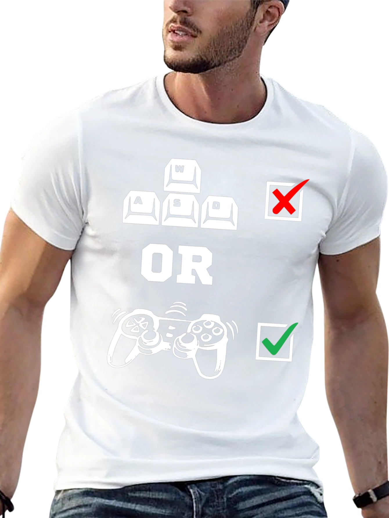 Keyboard or Controller Gamer T-Shirt