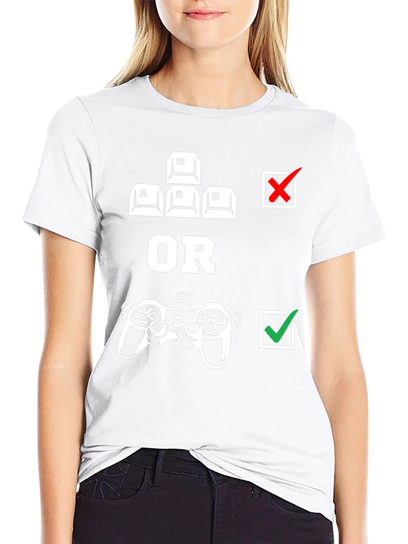Keyboard or Controller Gamer T-Shirt