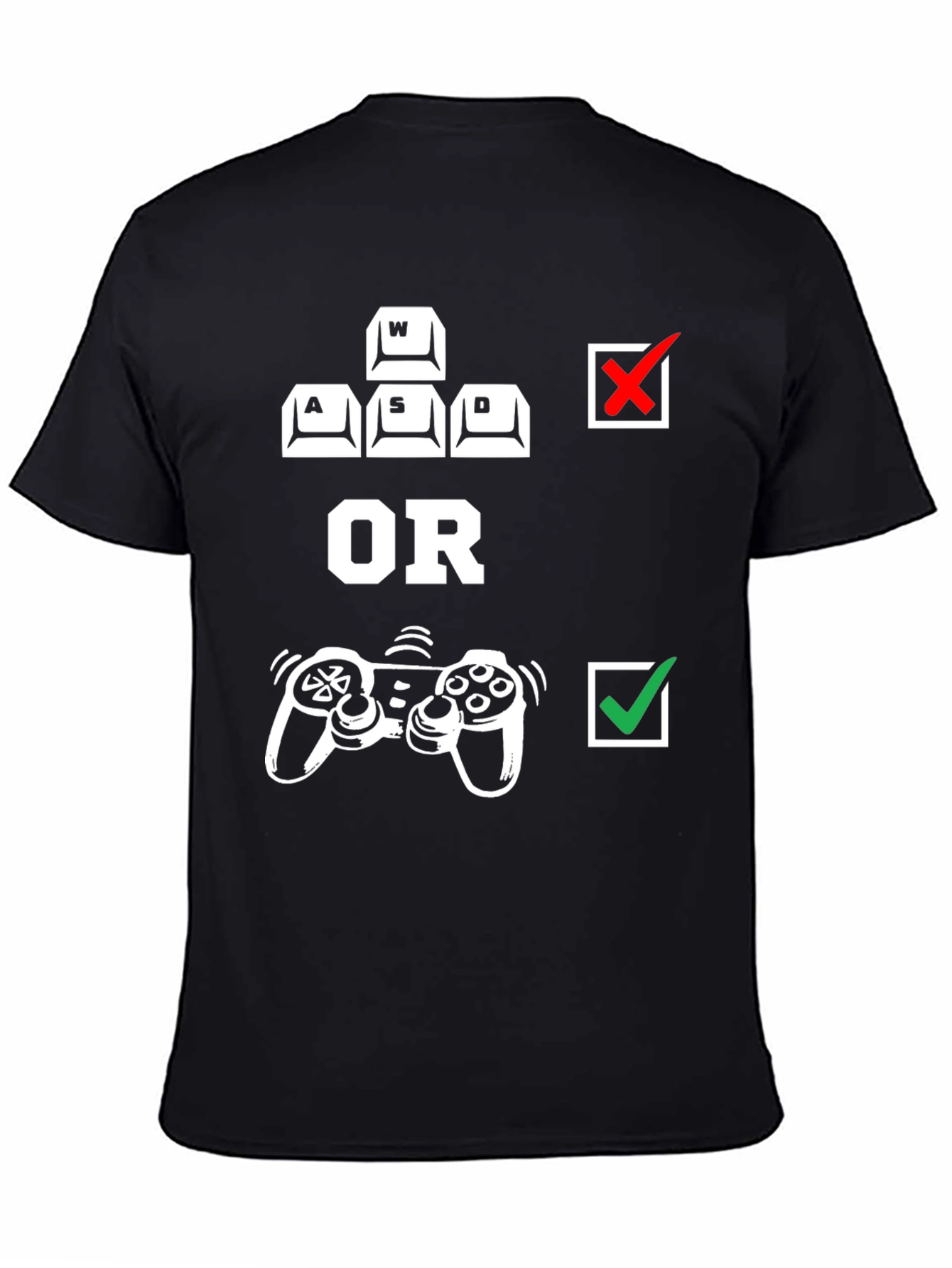 Keyboard or Controller Gamer T-Shirt