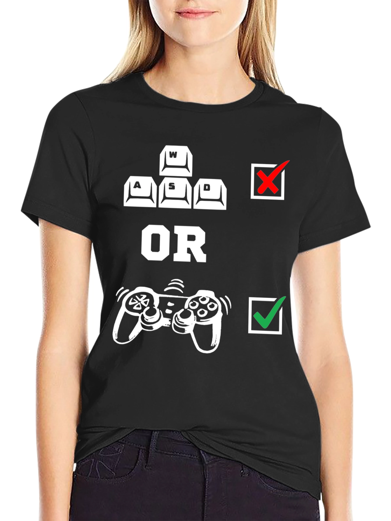 Keyboard or Controller Gamer T-Shirt