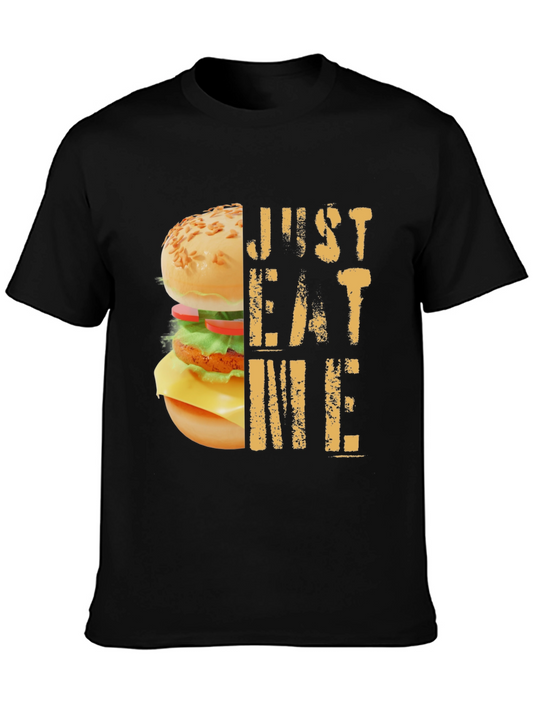 Just Eat Me Burger Graphic T-Shirt