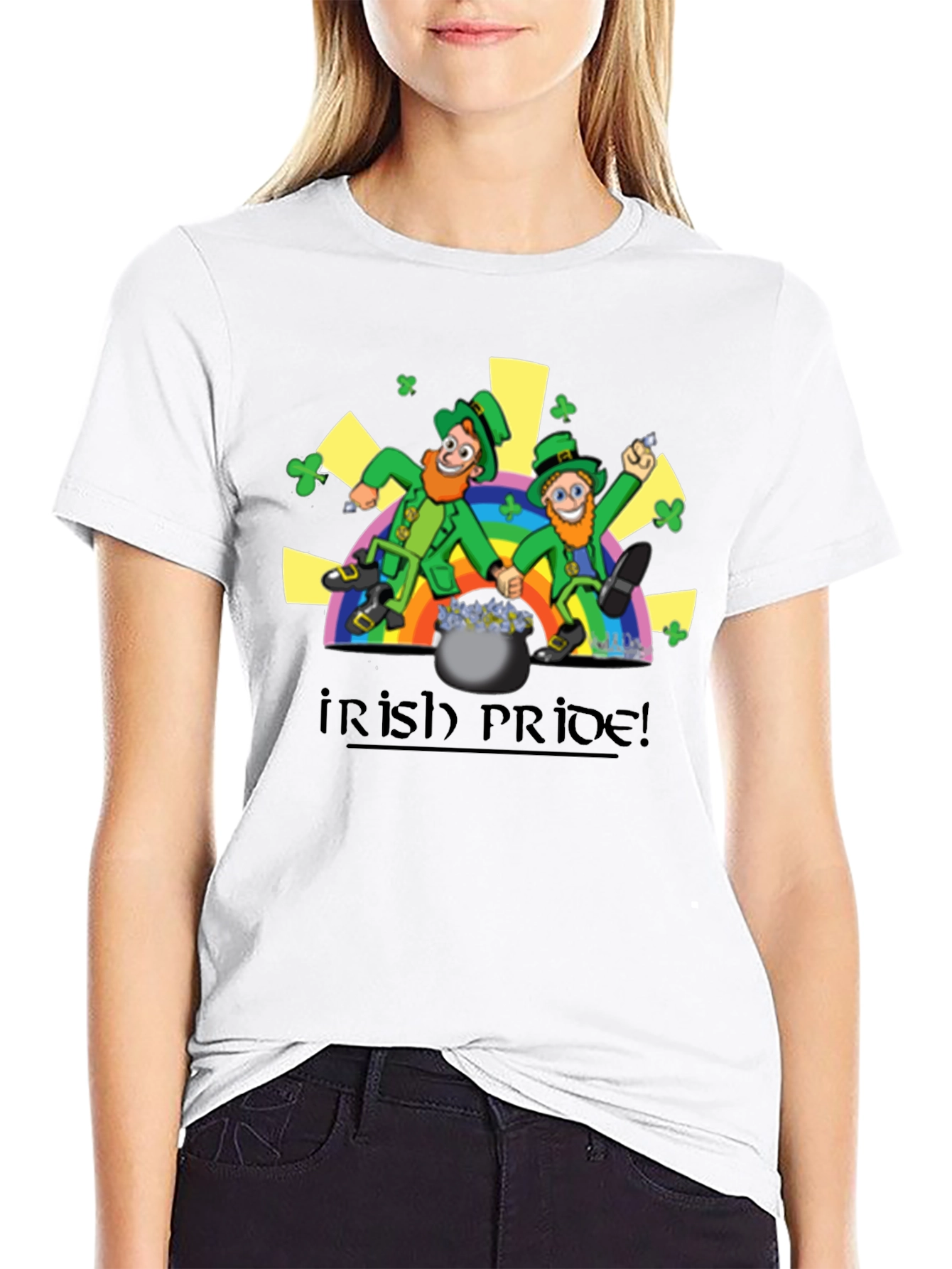 Irish Pride Leprechaun Graphic Tee