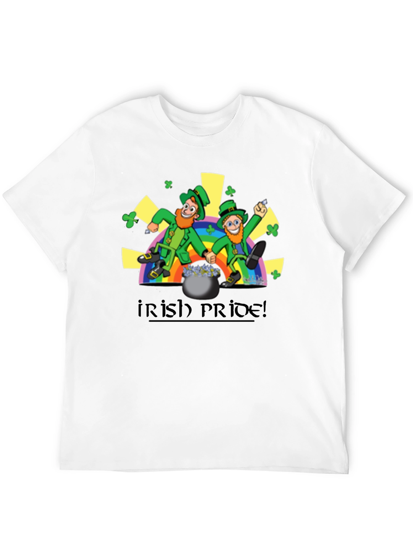 Irish Pride Leprechaun Graphic Tee