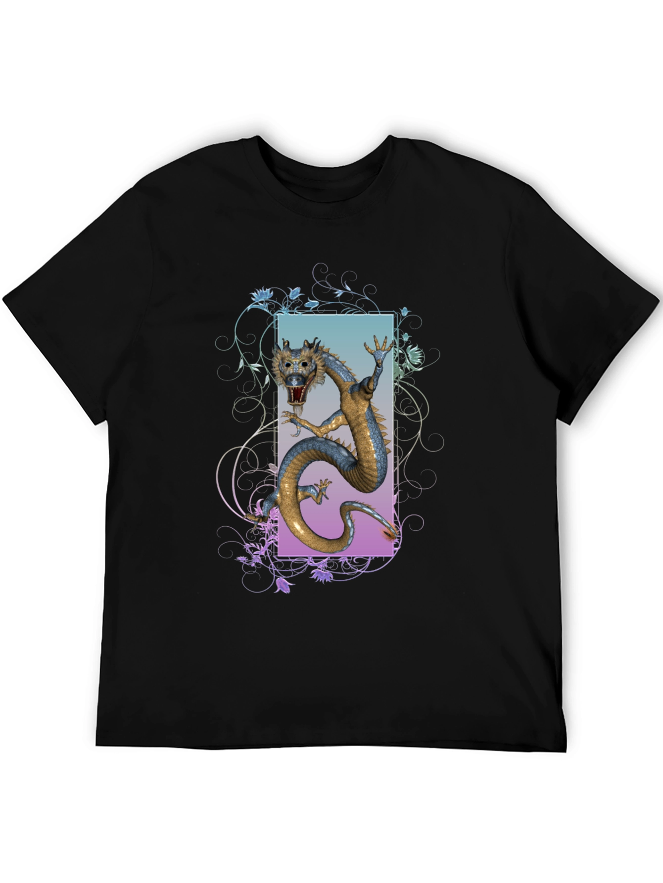 Dragon Graphic T-Shirt - Mythical Creature Tee