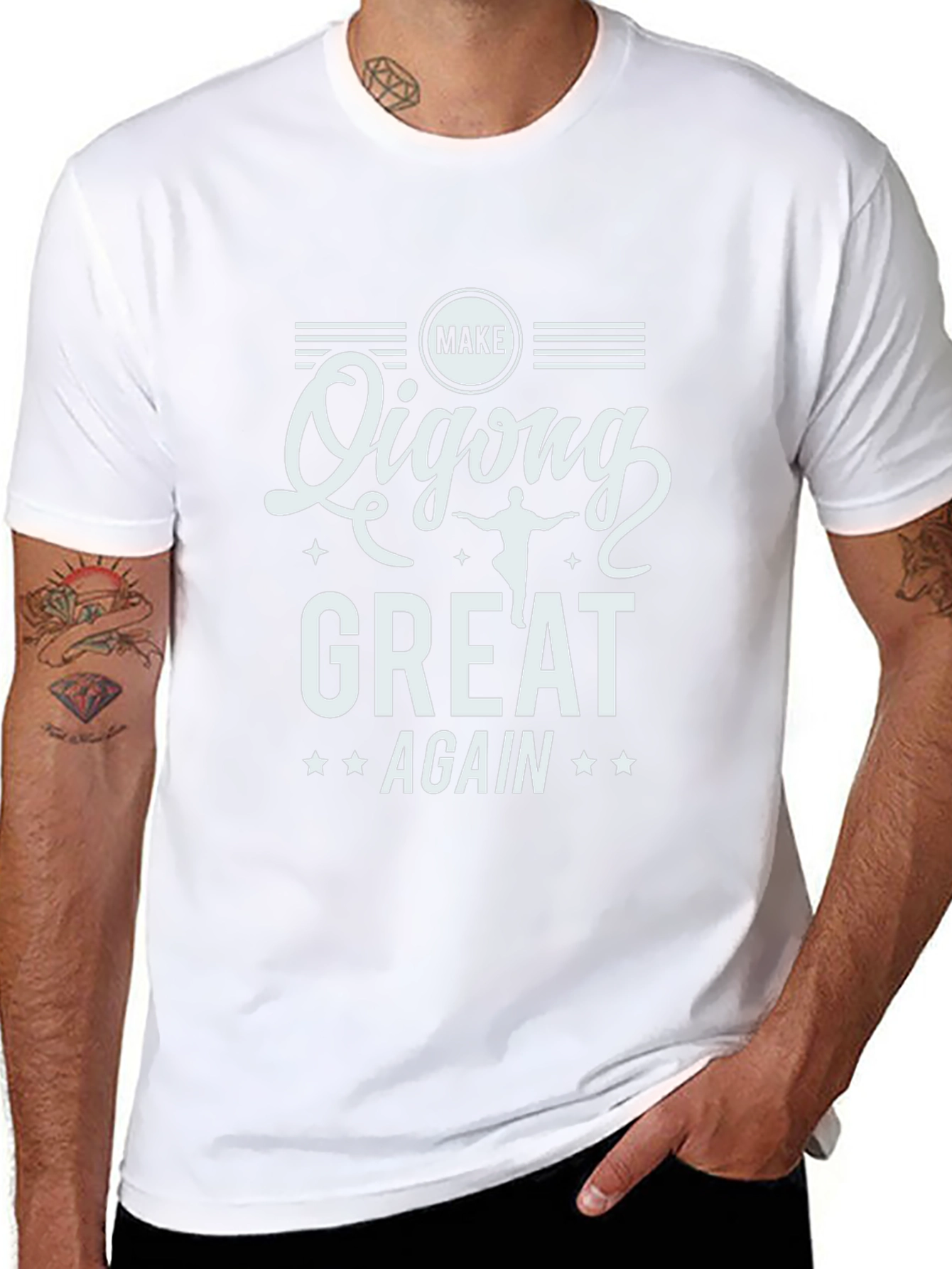 Make Qigong Great Again Graphic T-Shirt