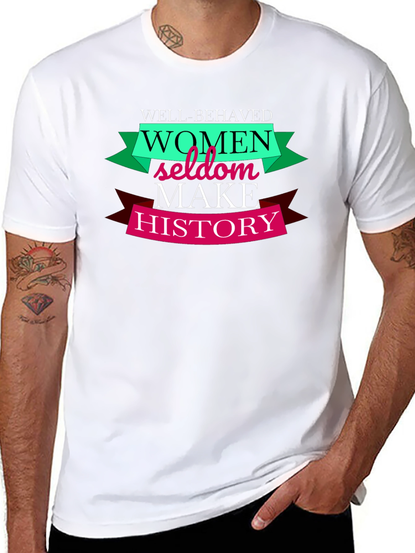 Well Behaved Women History T-Shirt