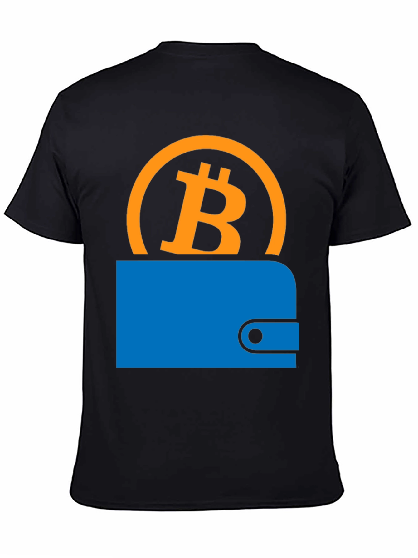Bitcoin Wallet Graphic Tee - Crypto Style