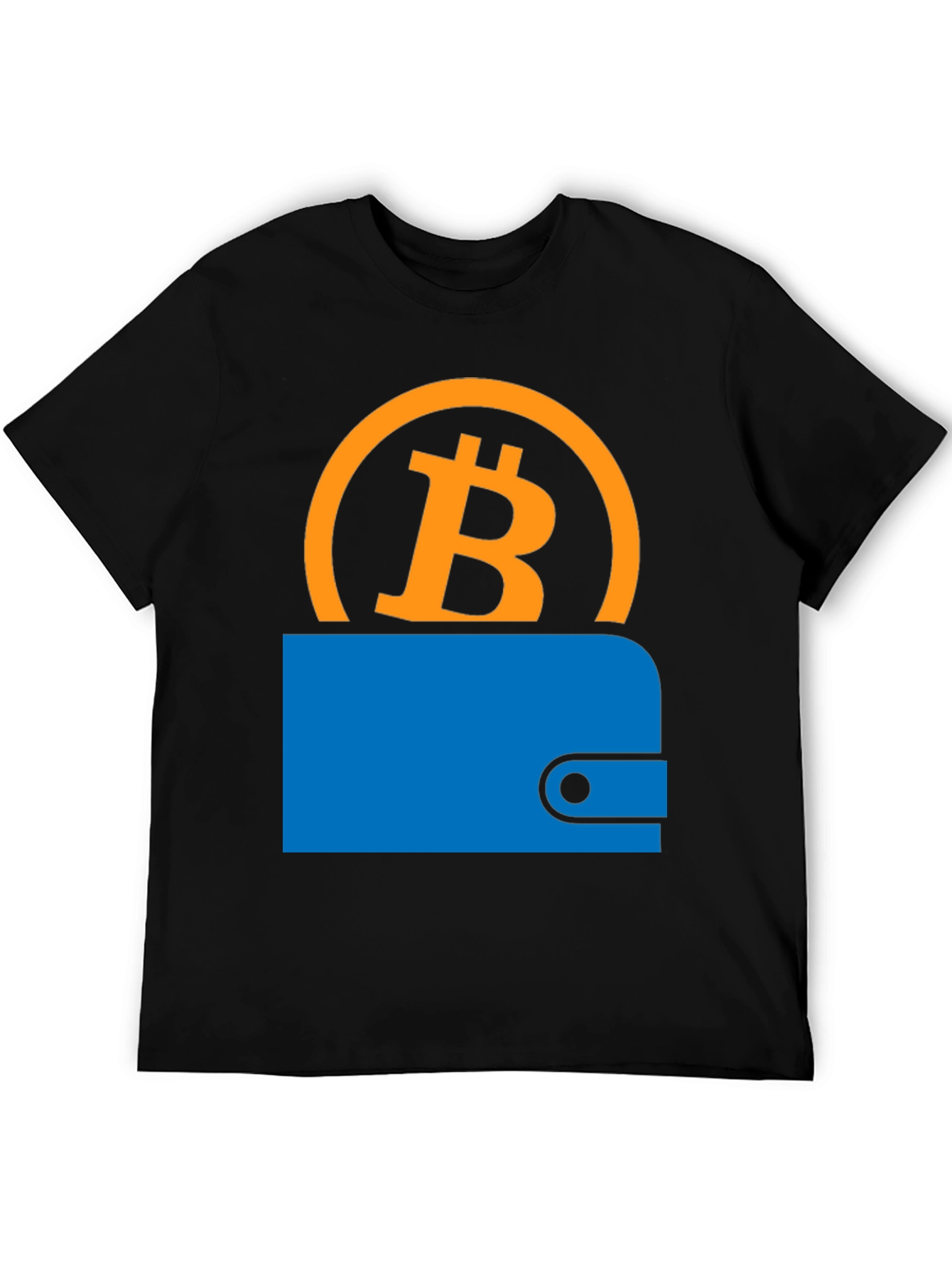 Bitcoin Wallet Graphic Tee - Crypto Style