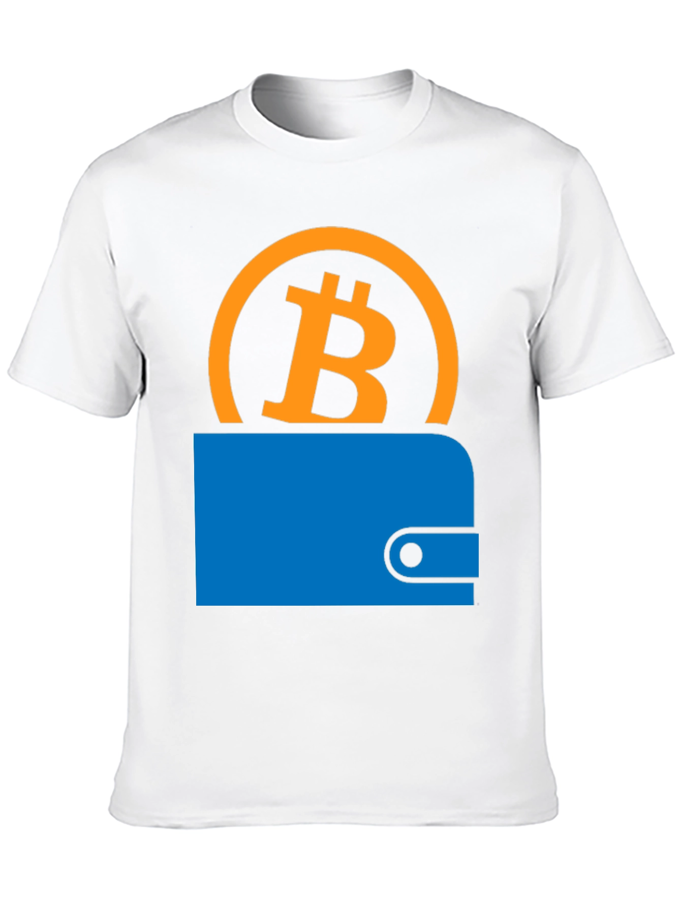 Bitcoin Wallet Graphic Tee - Crypto Style
