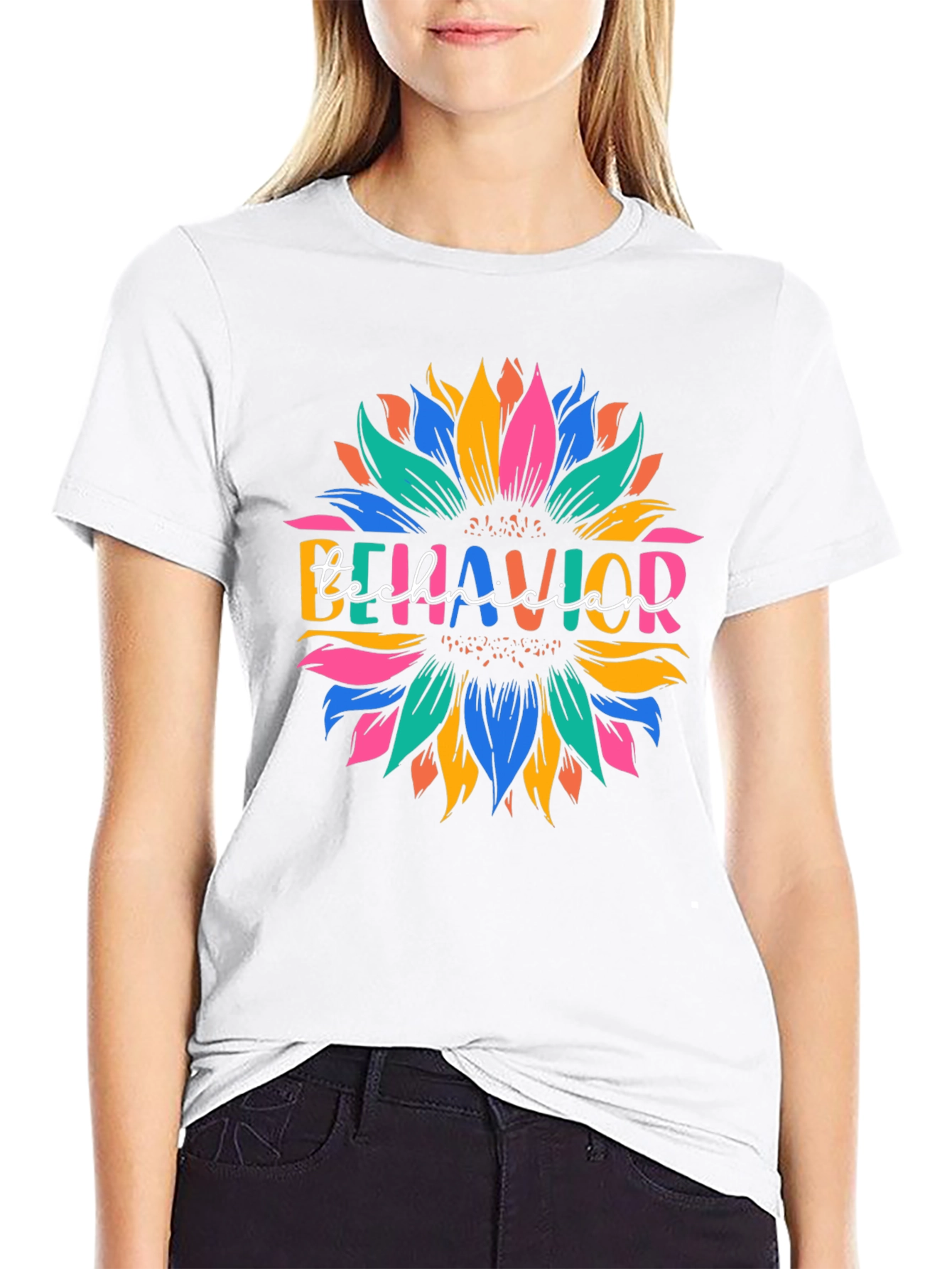 Behavior Technician Sunflower T-Shirt