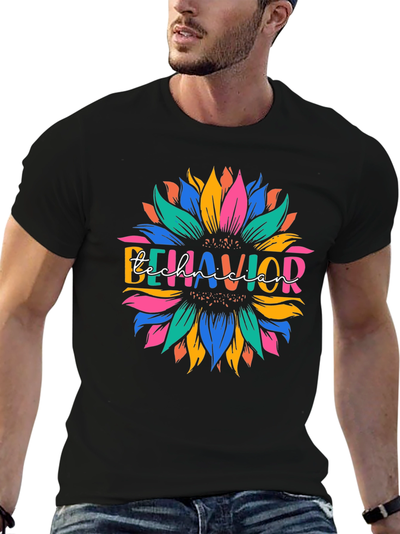 Behavior Technician Sunflower T-Shirt