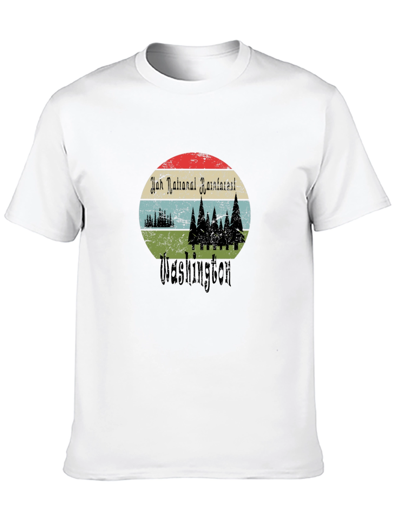 Hoh Rainforest Washington Graphic Tee