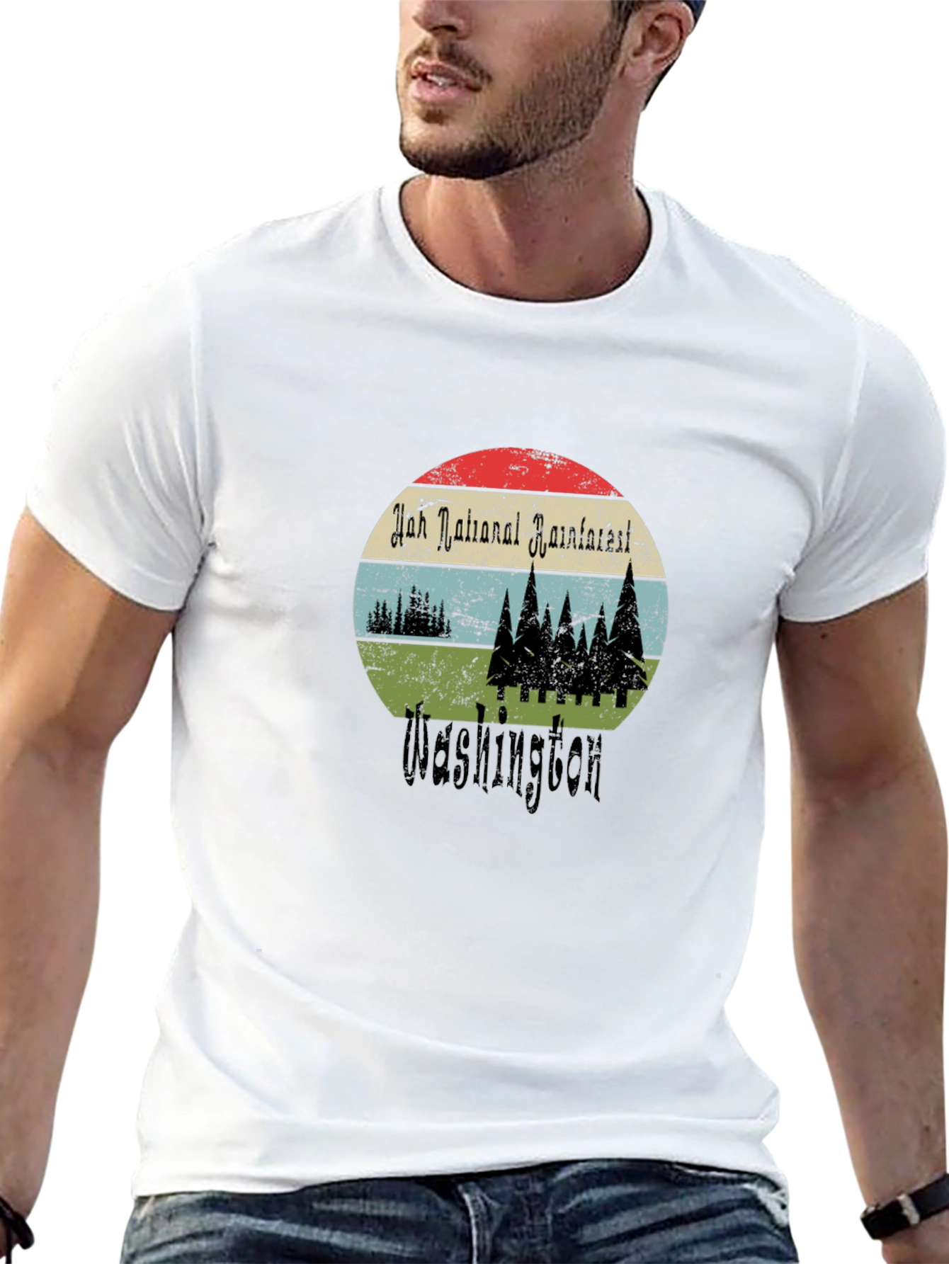 Hoh Rainforest Washington Graphic Tee