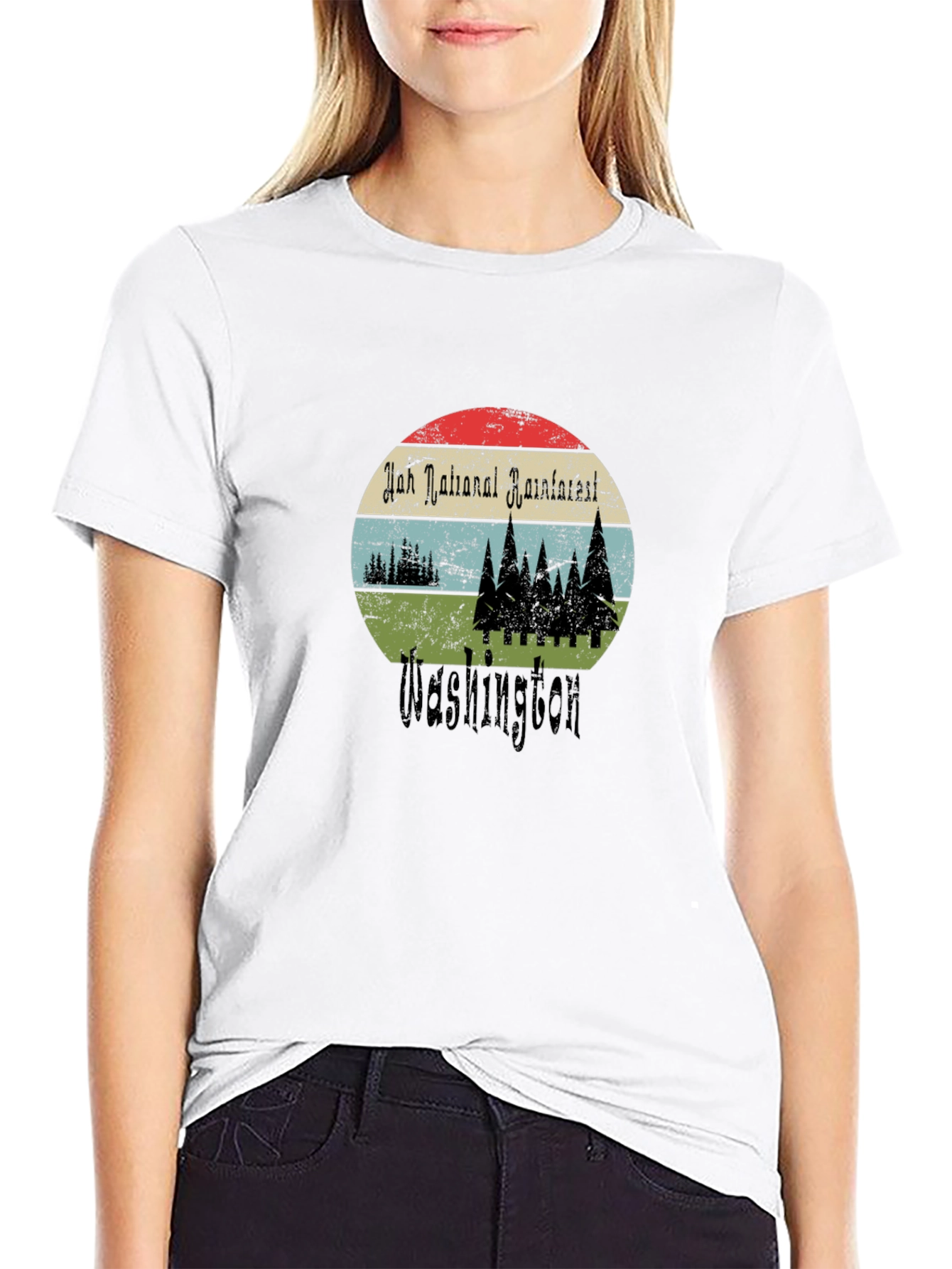 Hoh Rainforest Washington Graphic Tee
