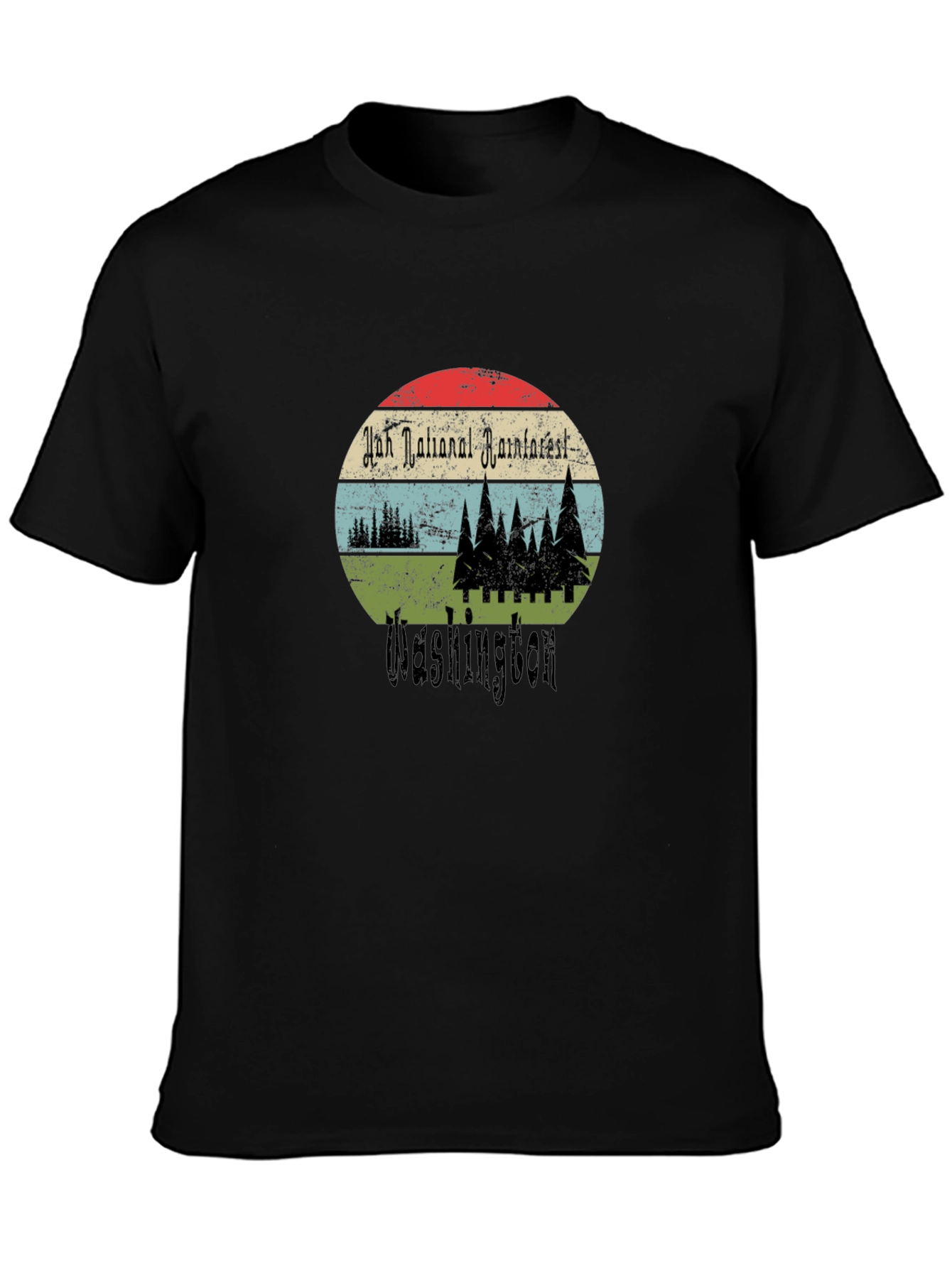 Hoh Rainforest Washington Graphic Tee