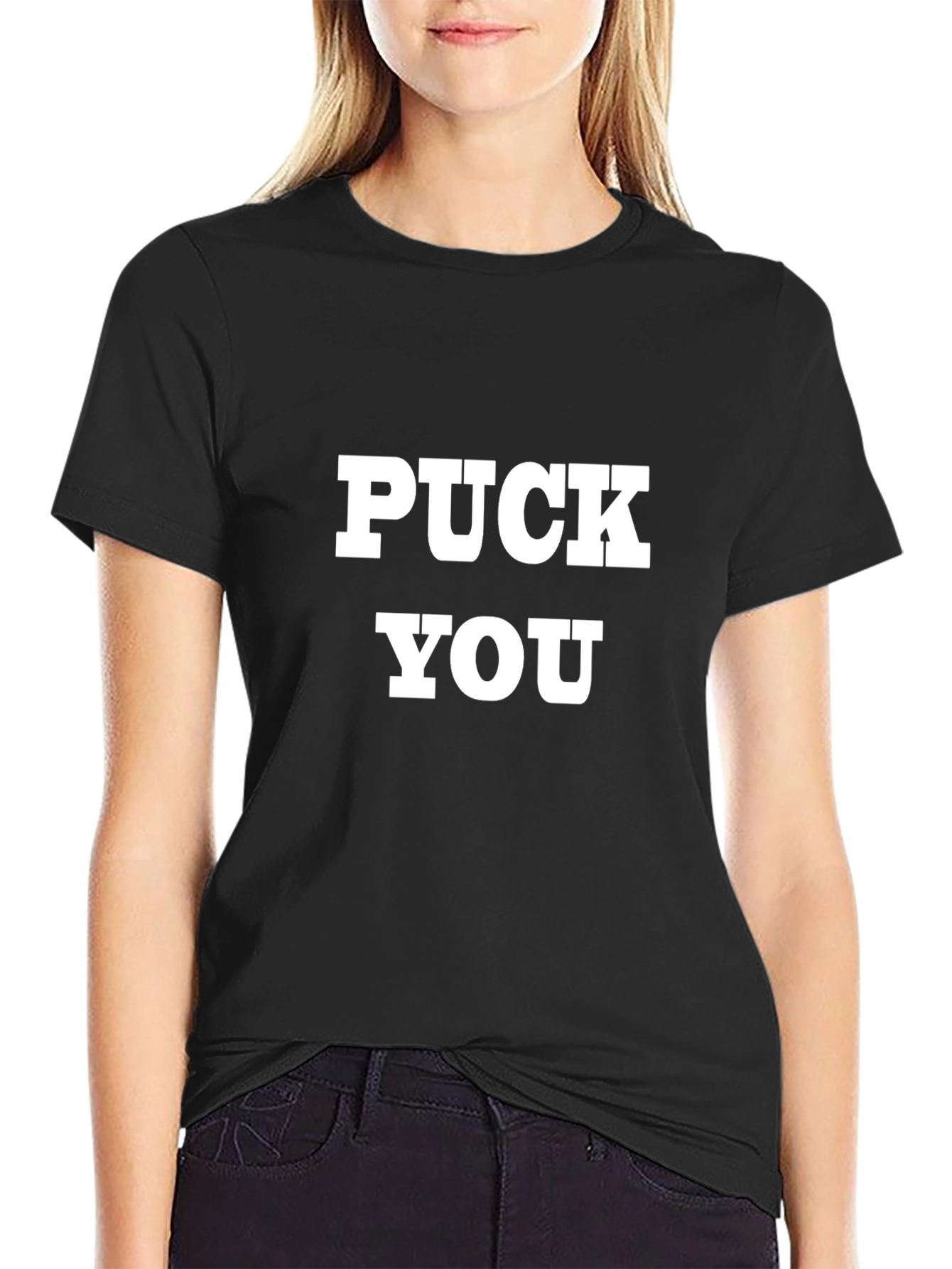 Puck You Graphic T-Shirt - Bold Statement Tee