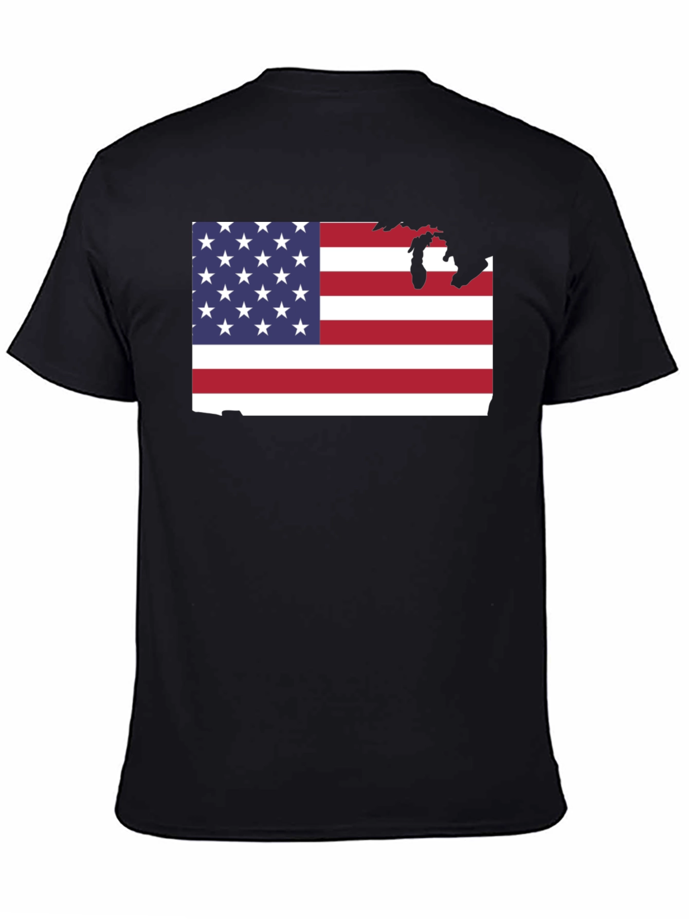 Michigan USA Flag T-Shirt