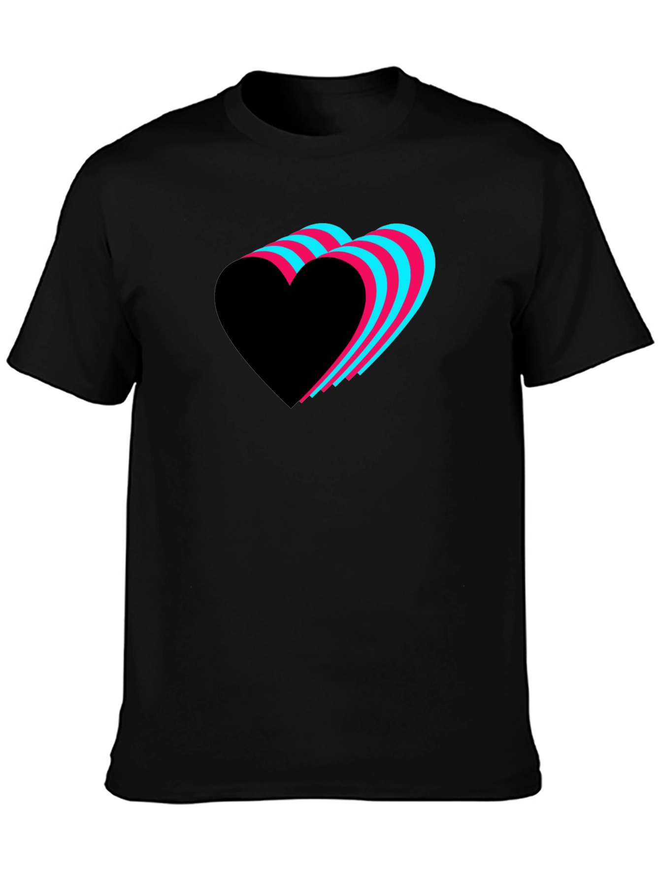 Retro Heartbeat T-Shirt - Stylish Graphic Tee