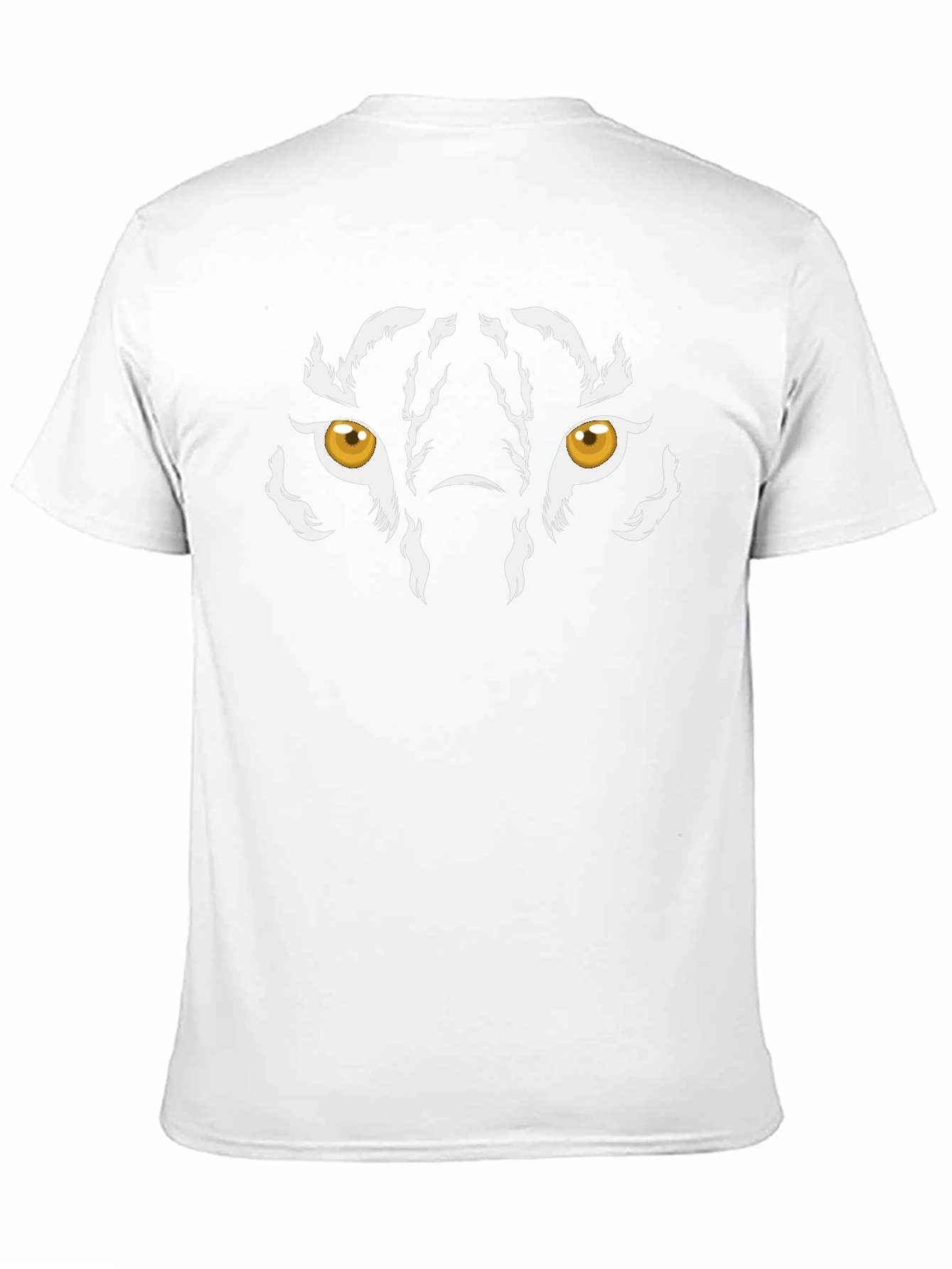 Tiger Eyes Graphic Tee - Mens Black T-Shirt