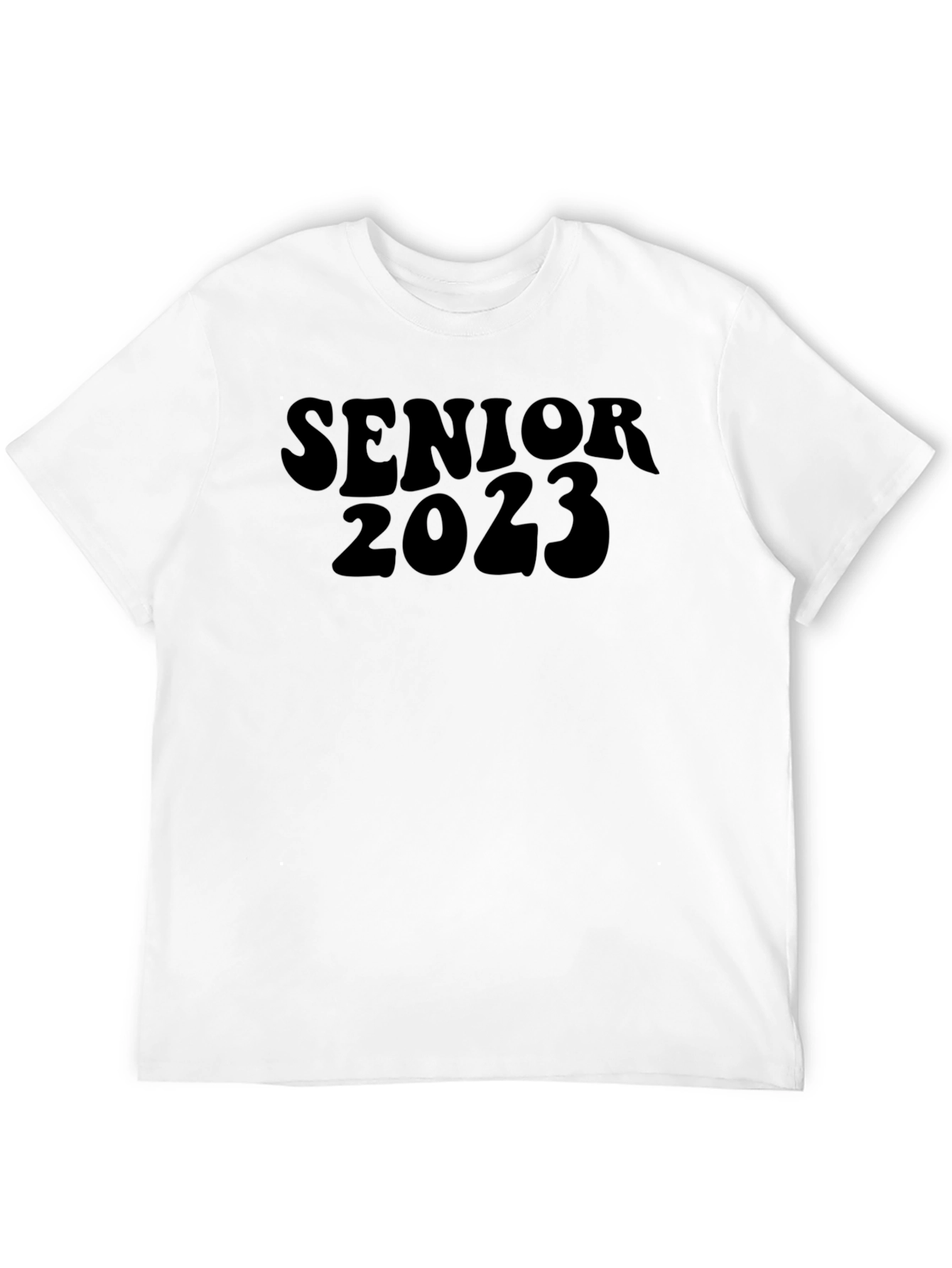 Senior 2023 Black T-Shirt - Graduation Apparel