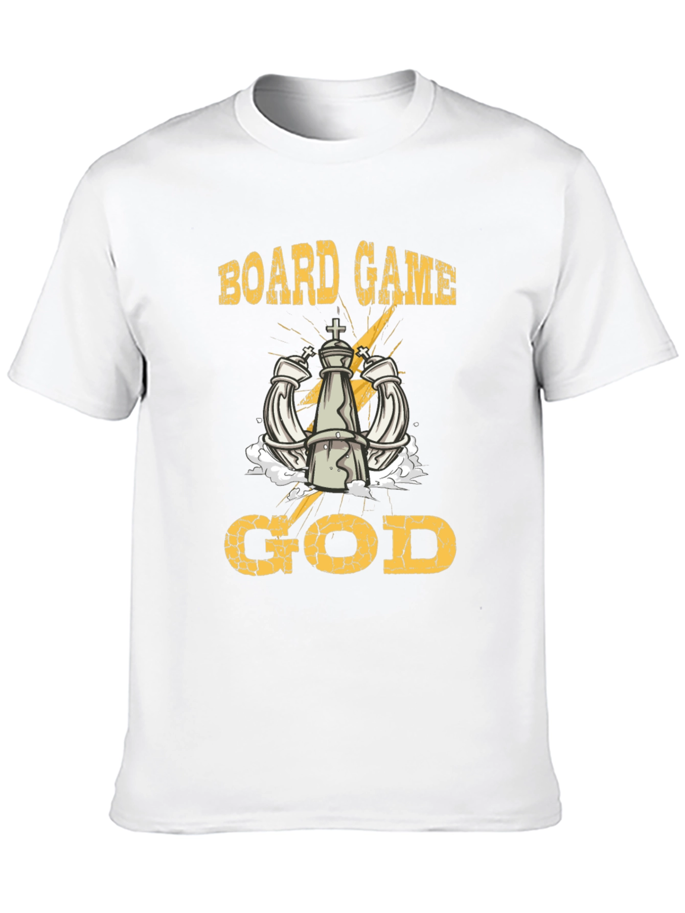 Board Game God Black Graphic Tee