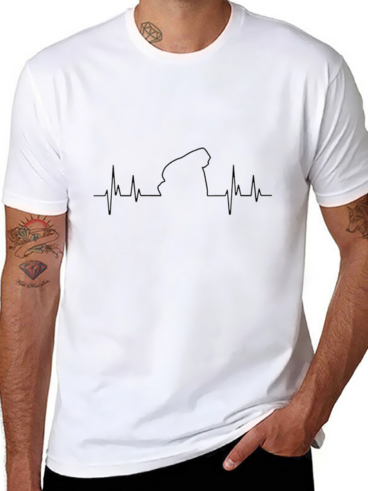 Heartbeat Groundhog T-Shirt