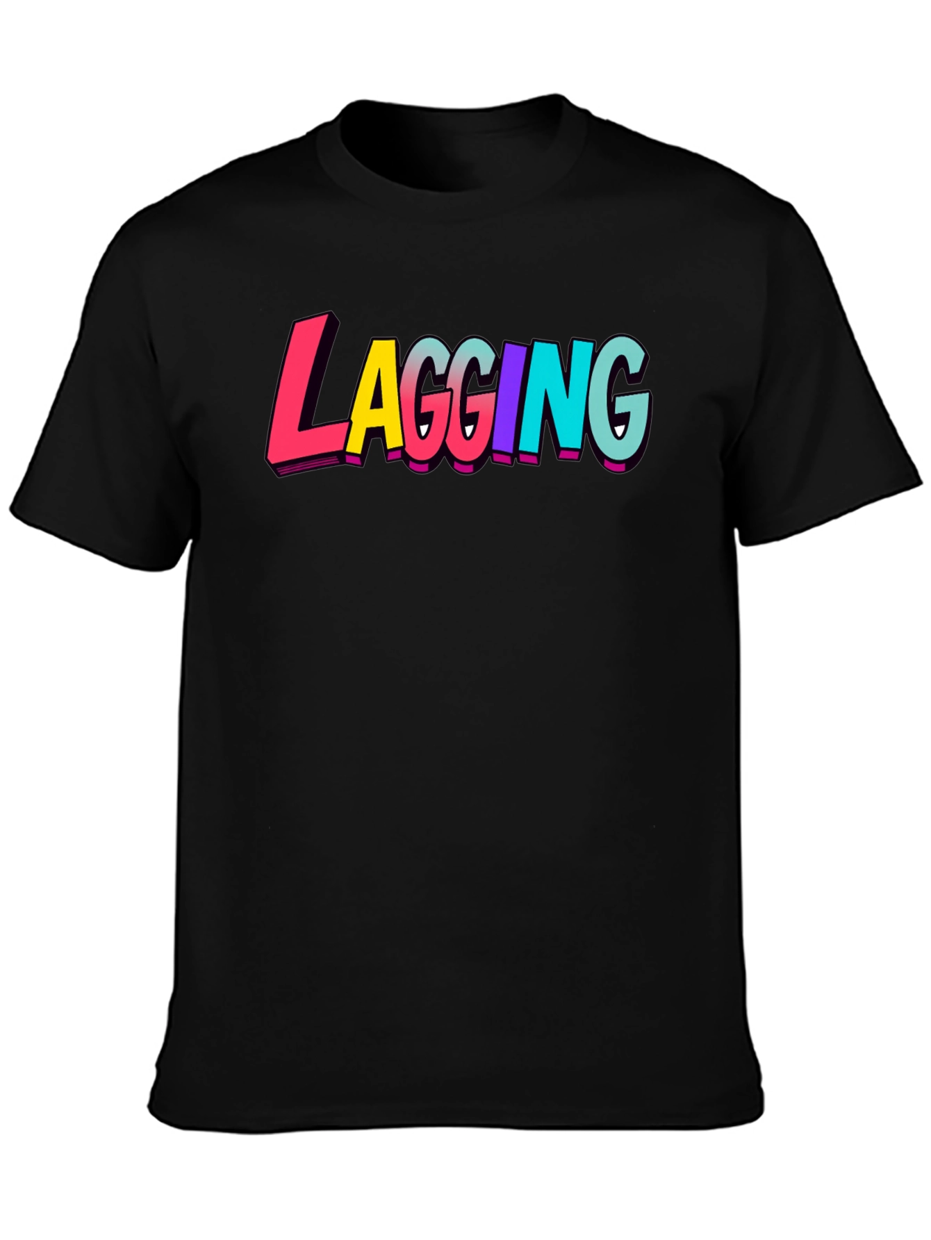Lagging Graphic Tee - Gamer T-Shirt
