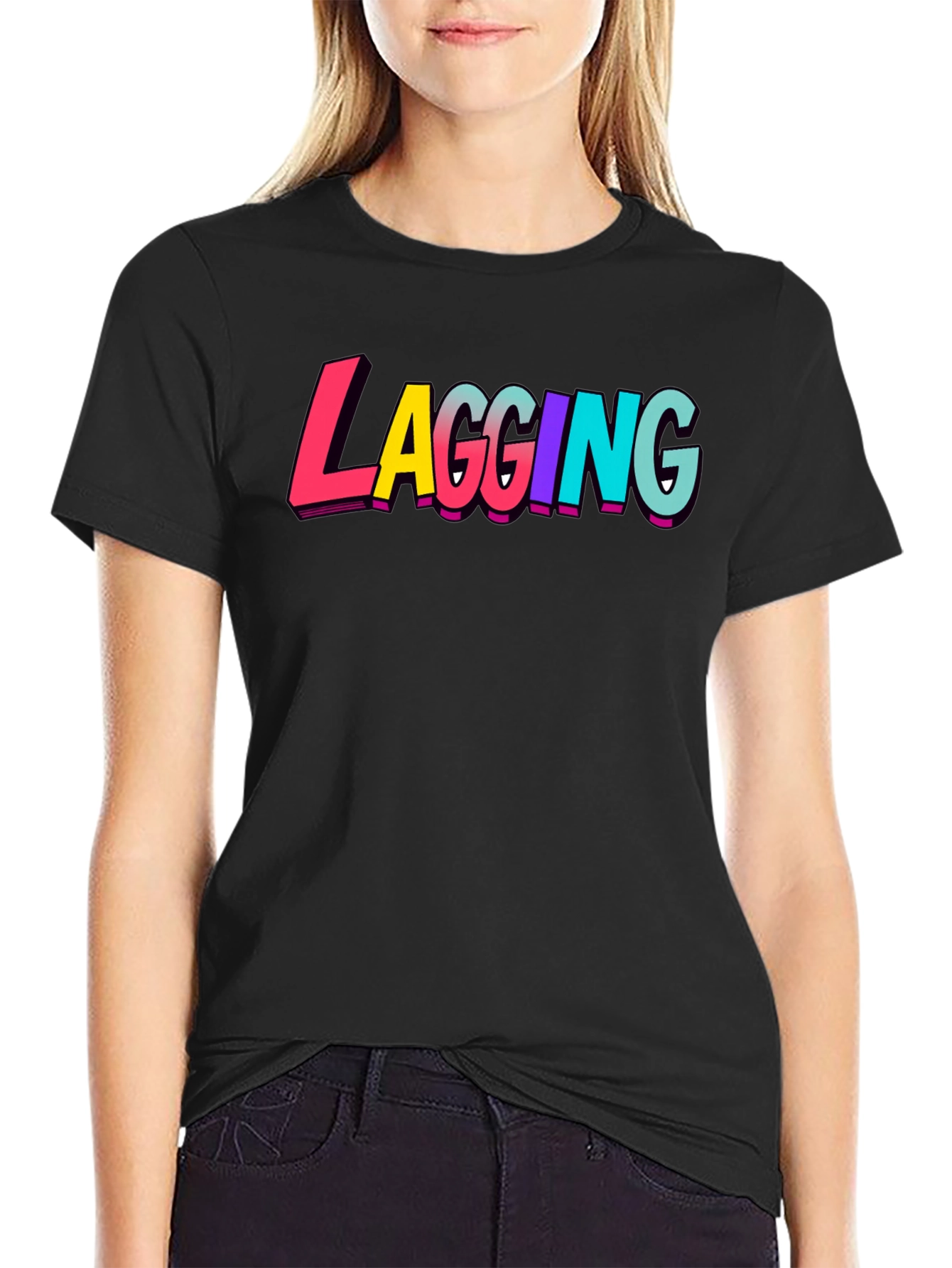 Lagging Graphic Tee - Gamer T-Shirt