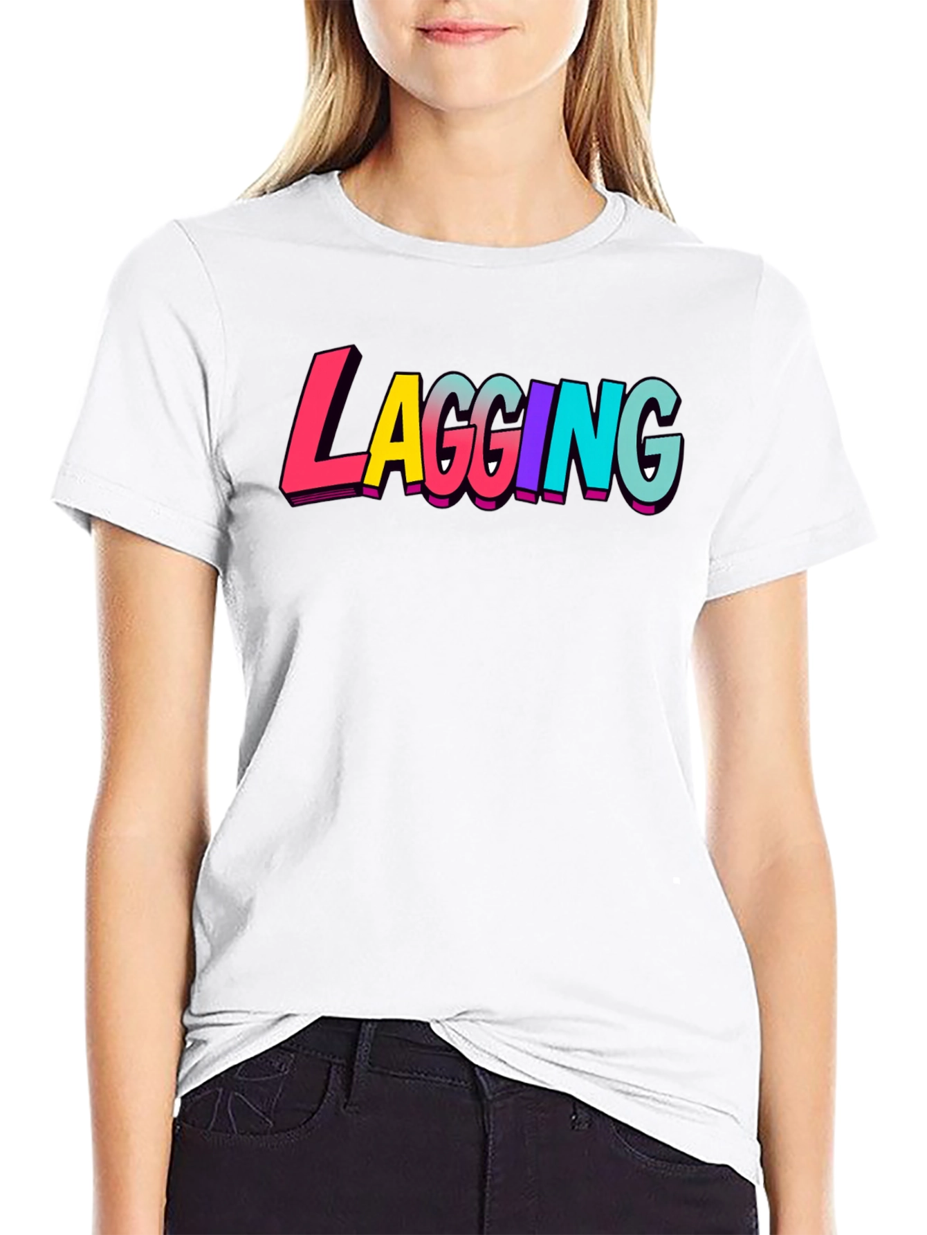 Lagging Graphic Tee - Gamer T-Shirt