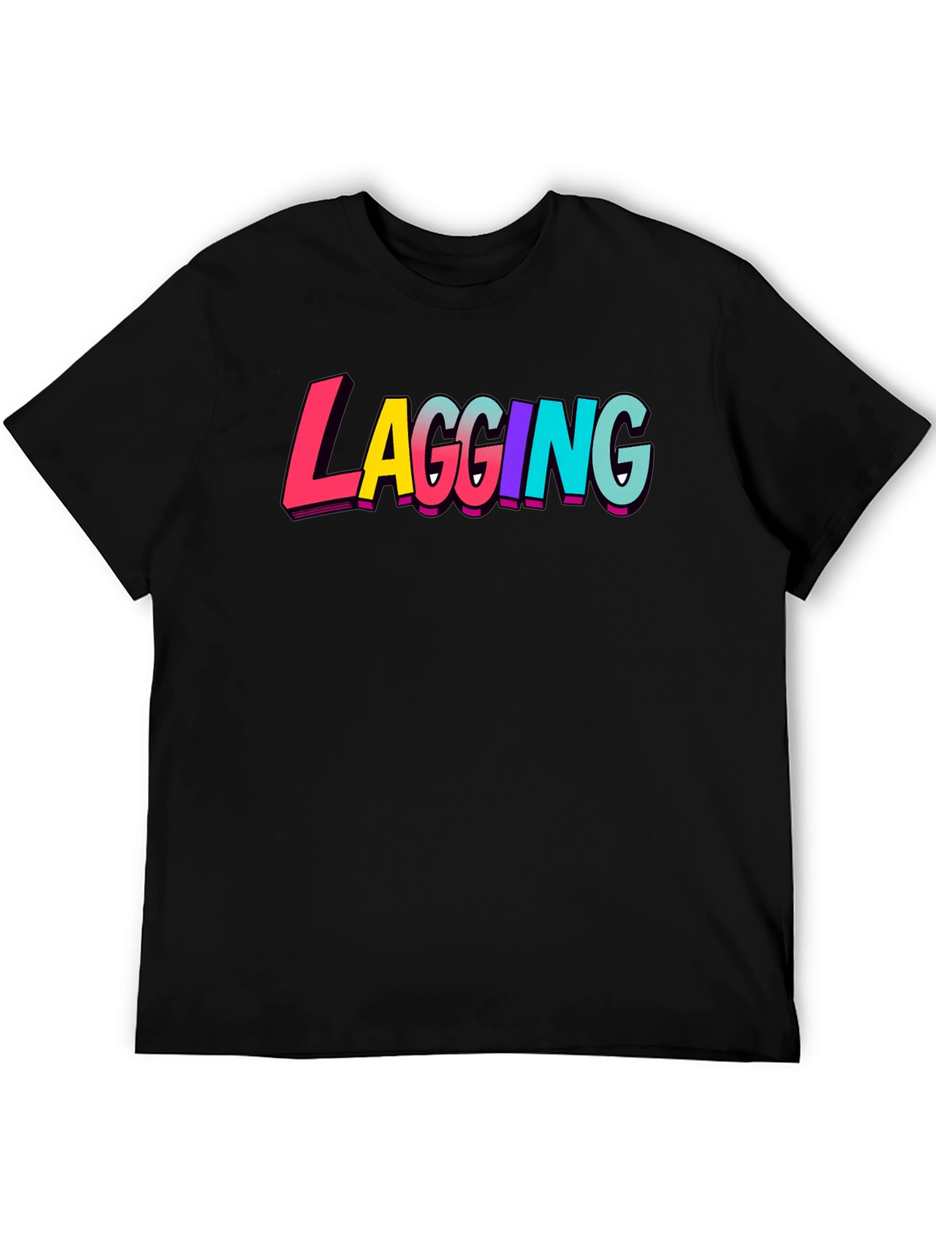 Lagging Graphic Tee - Gamer T-Shirt