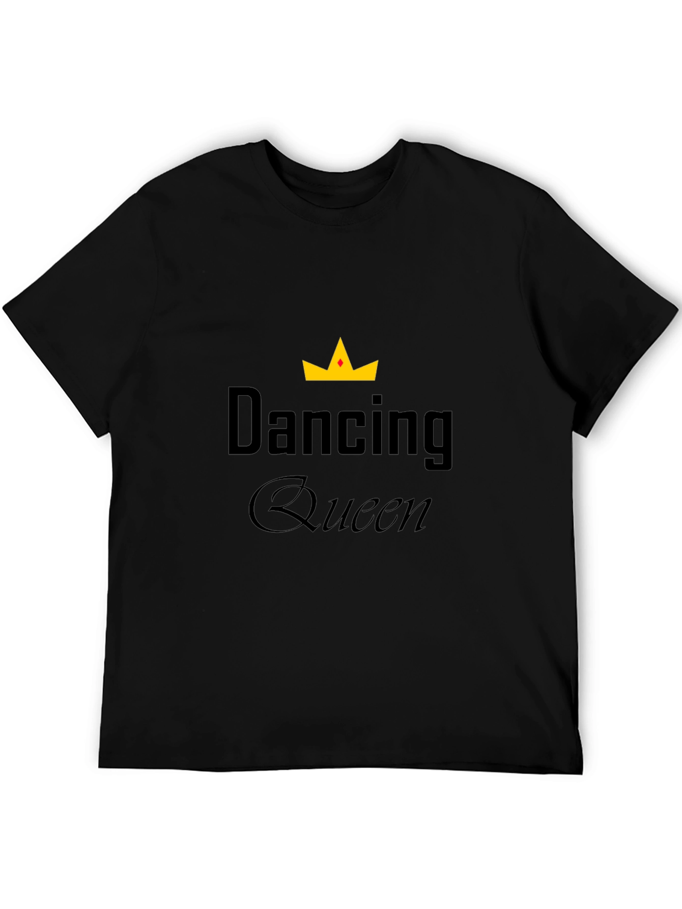 Dancing Queen Black T-Shirt