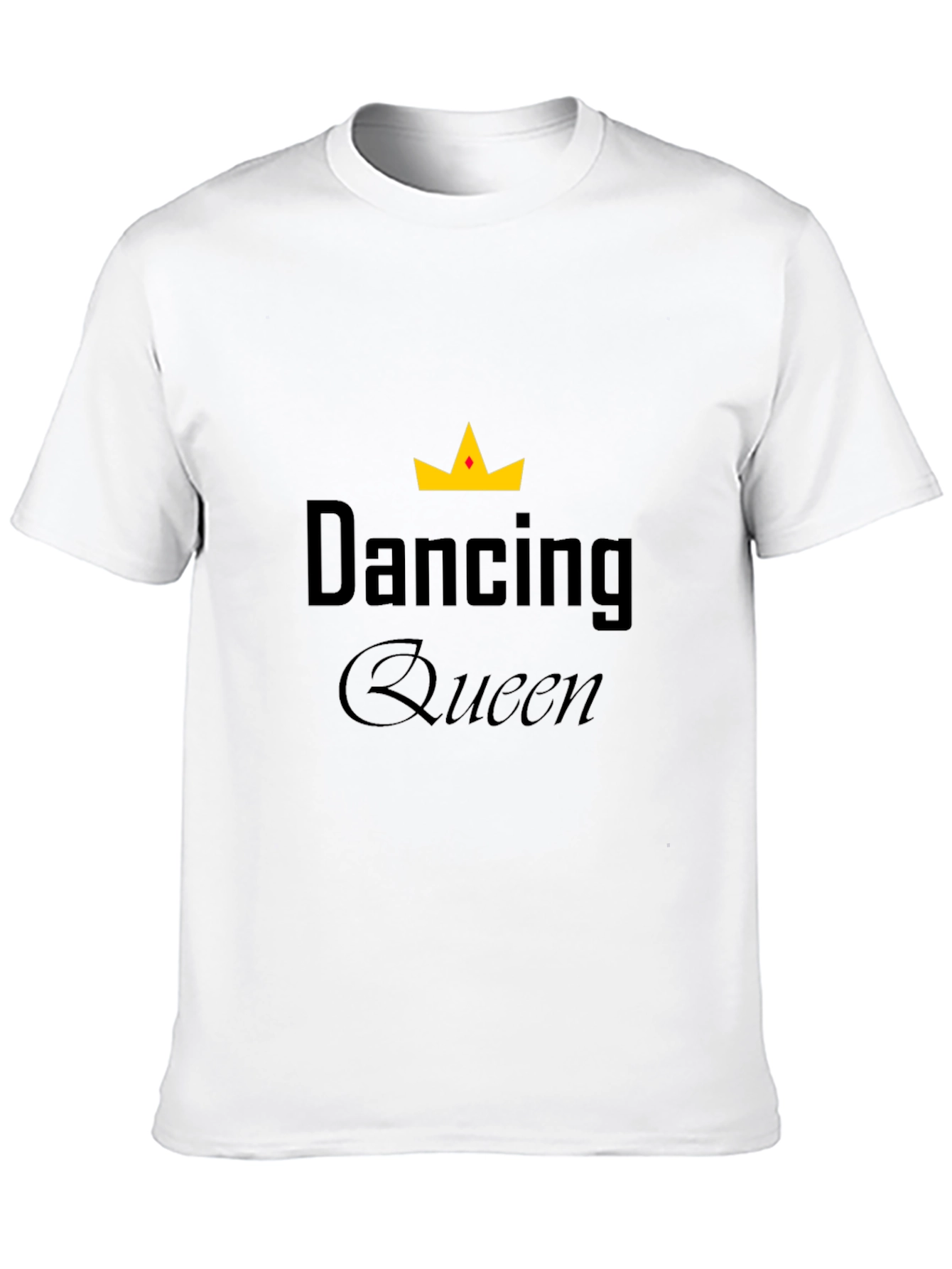 Dancing Queen Black T-Shirt
