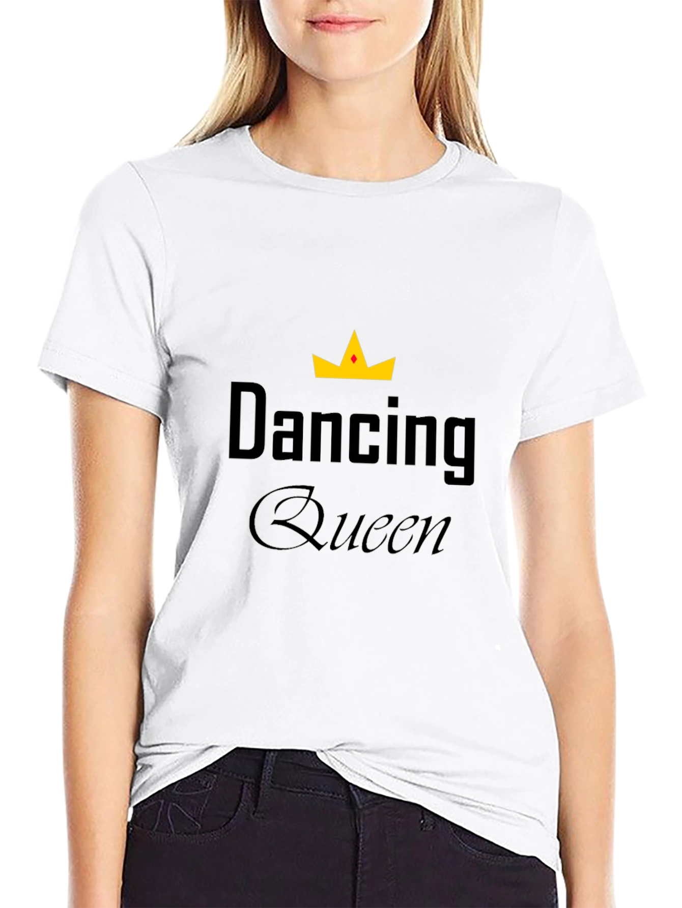 Dancing Queen Black T-Shirt